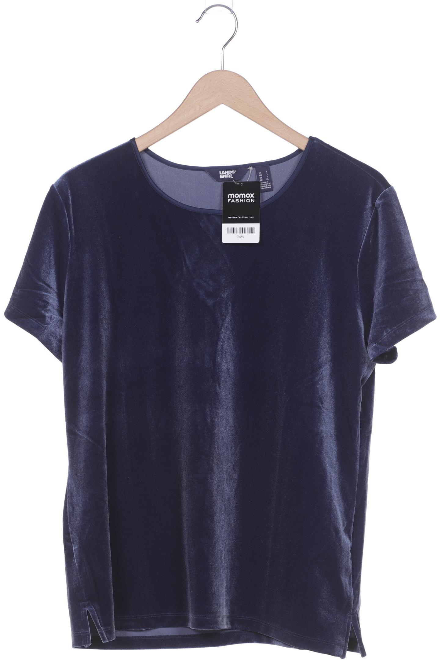 

Lands End Damen T-Shirt, marineblau, Gr. 42