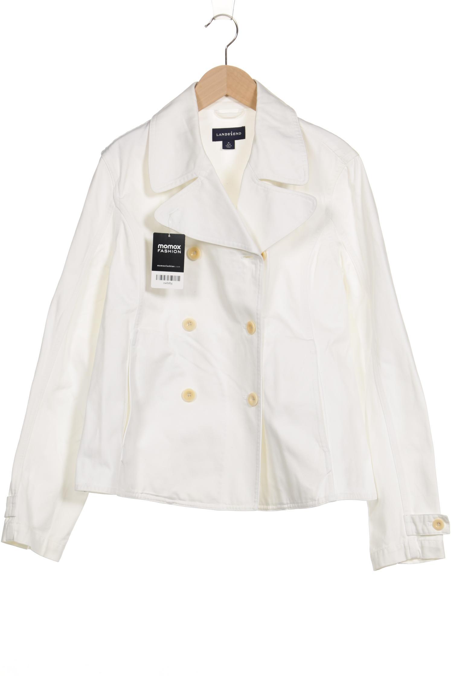 

Lands End Damen Jacke, weiß, Gr. 38