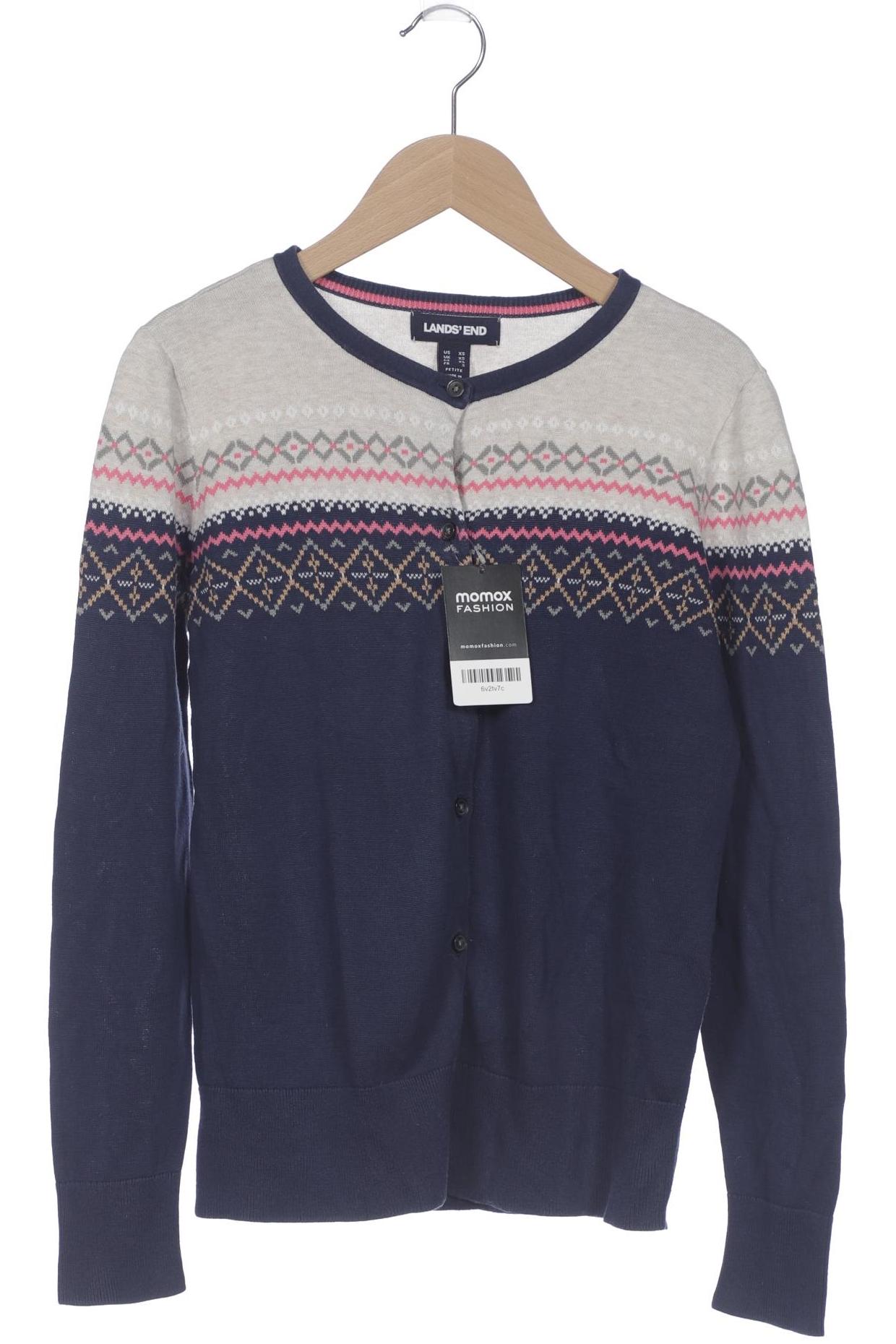 

Lands End Damen Strickjacke, marineblau, Gr. 34