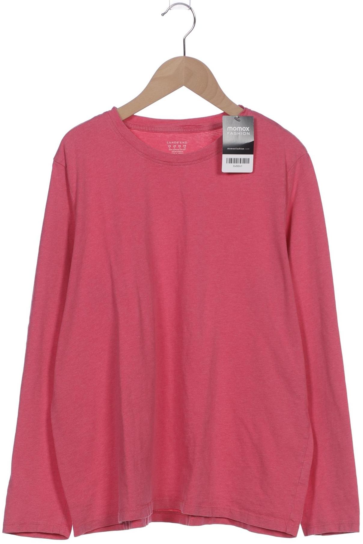 

Lands End Damen Langarmshirt, pink, Gr. 44