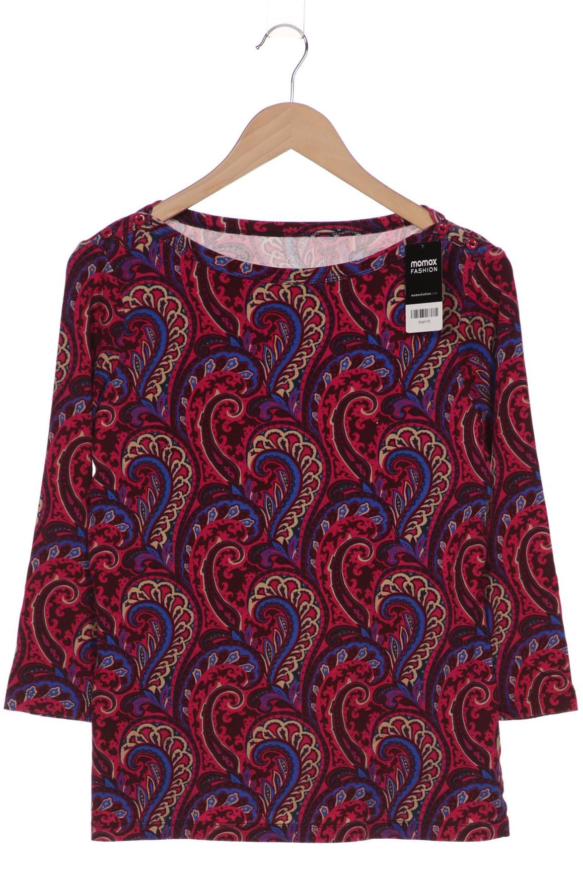 

Lands End Damen Langarmshirt, bordeaux, Gr. 38