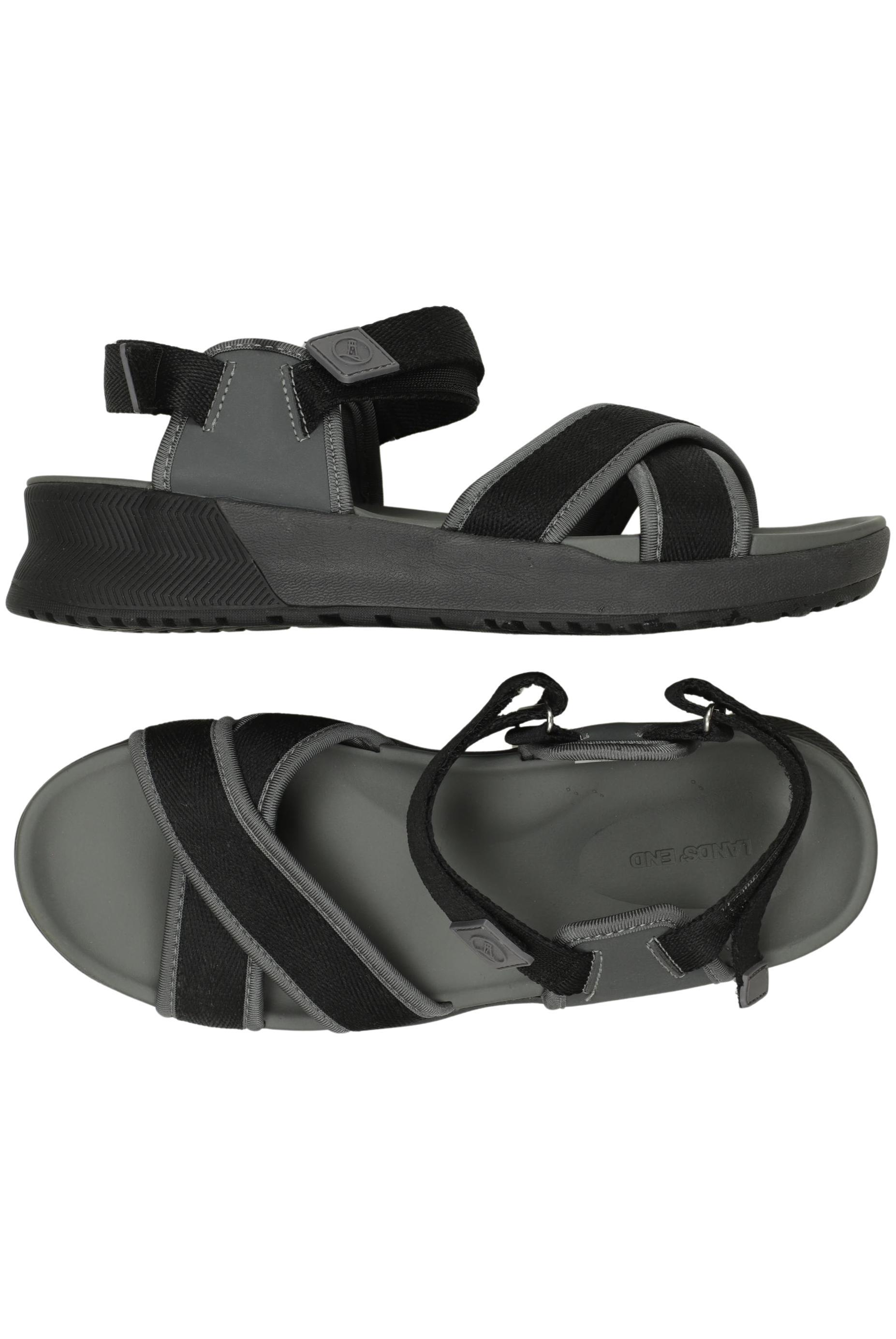 

Lands End Damen Sandale, grau, Gr. 38.5