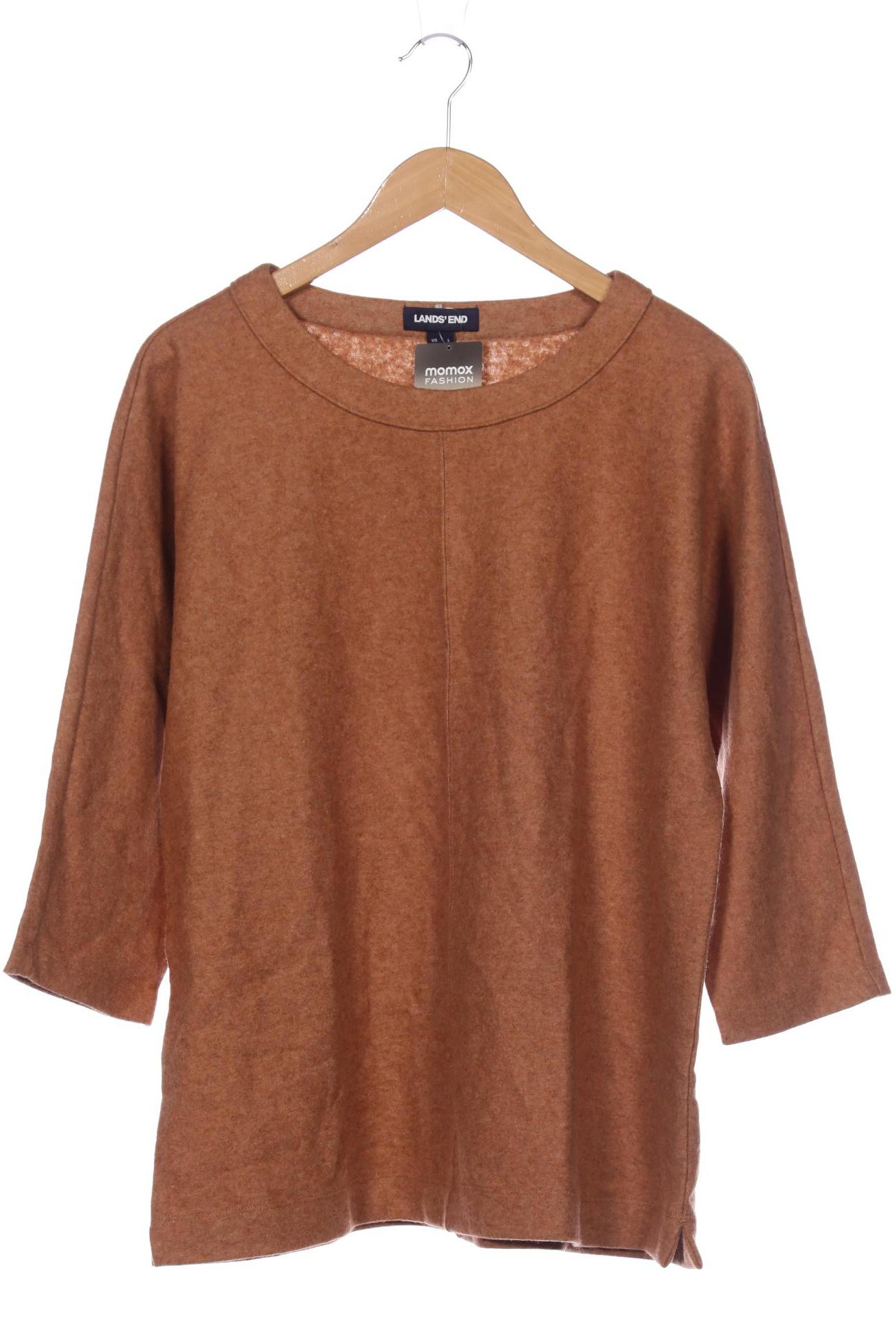 

Lands End Damen Sweatshirt, beige, Gr. 42