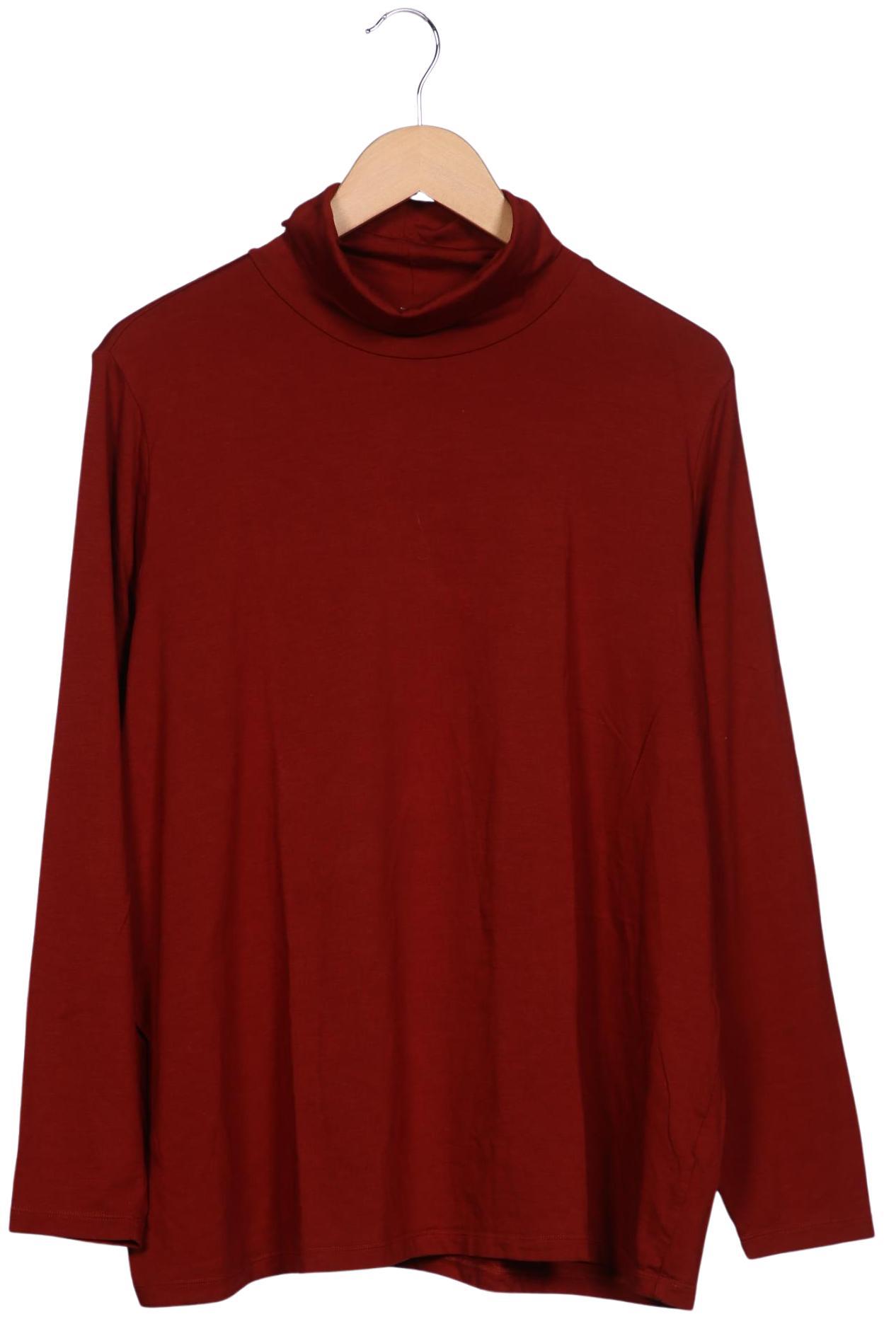 

Lands End Damen Langarmshirt, rot, Gr. 52