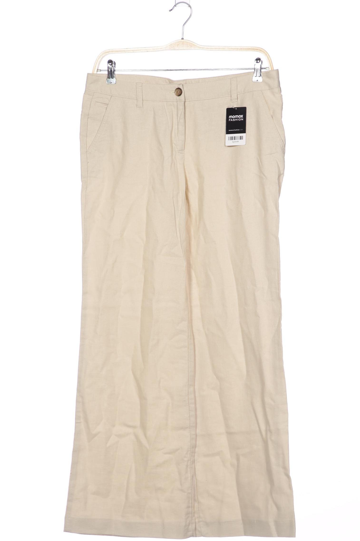 

Lands End Damen Stoffhose, beige, Gr. 42