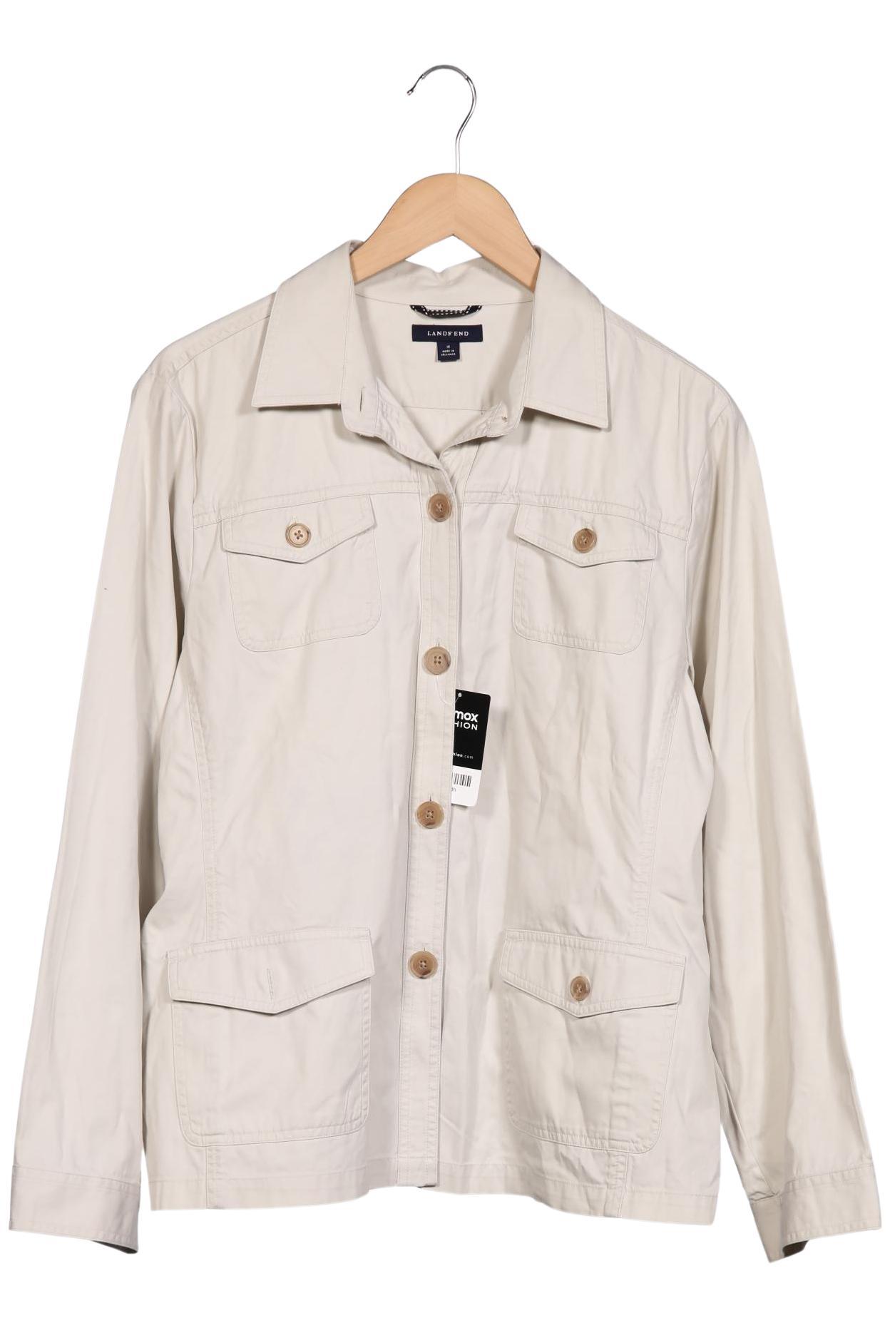 

Lands End Damen Jacke, beige, Gr. 18