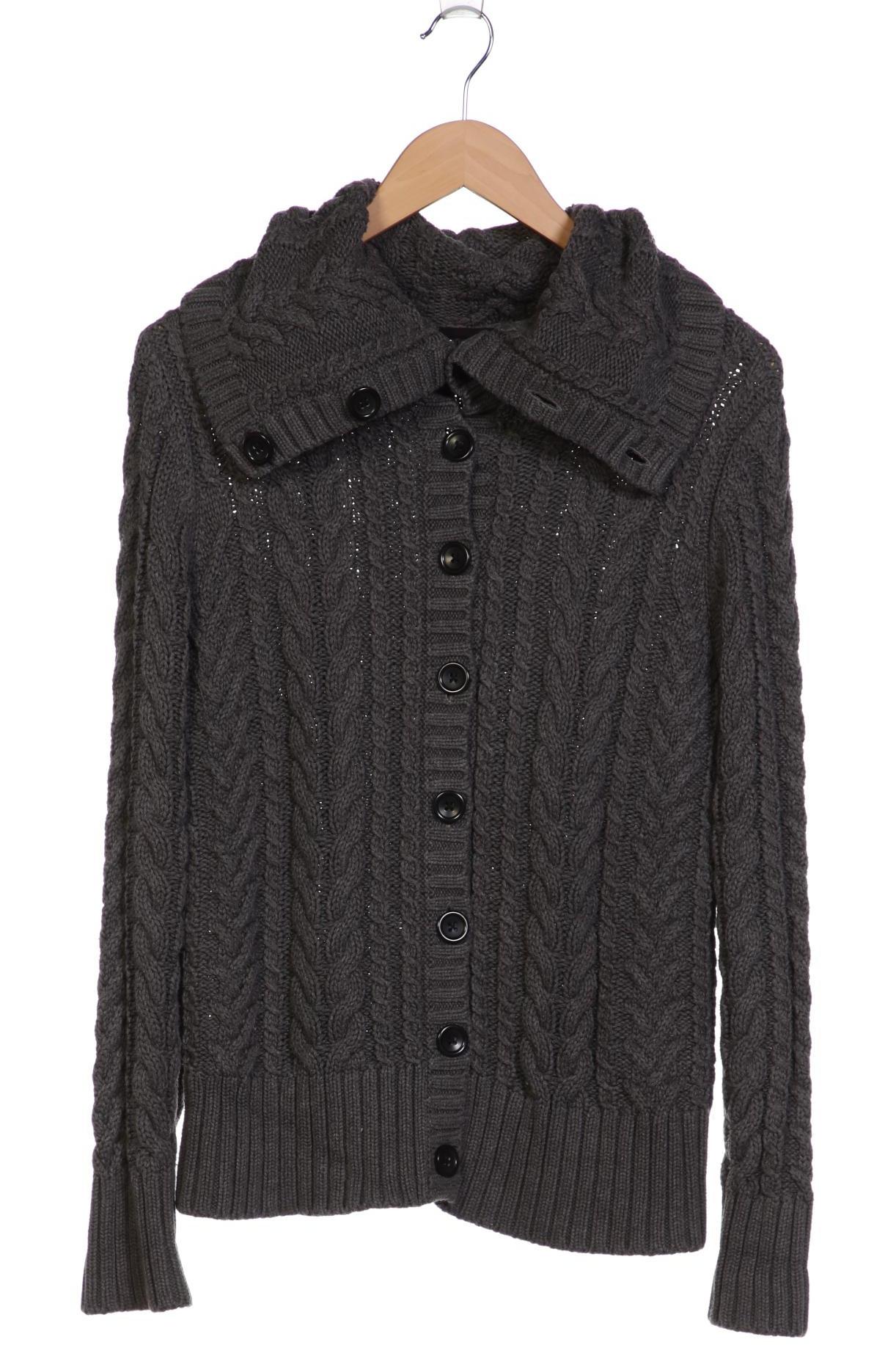 

Lands End Damen Strickjacke, grau, Gr. 38