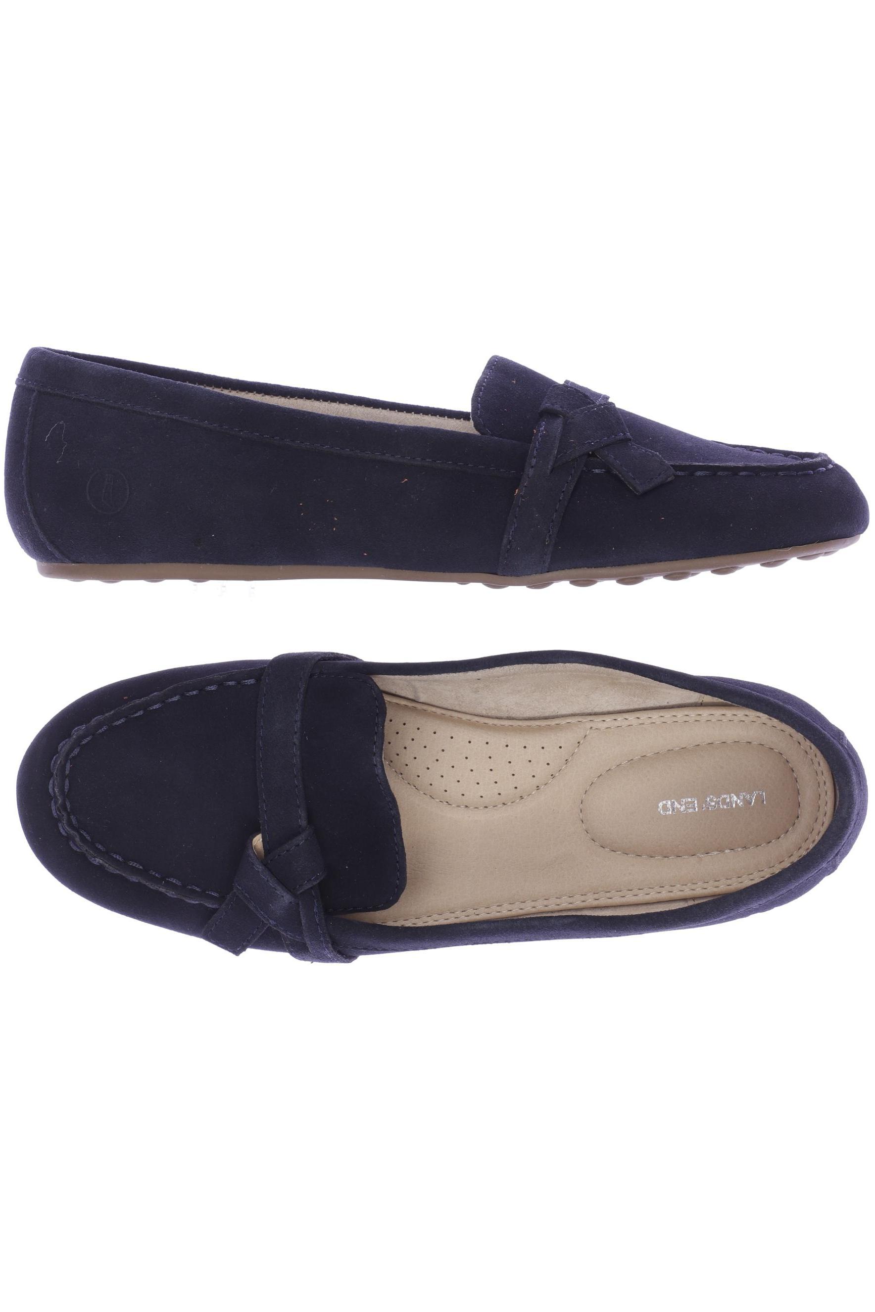 

Lands End Damen Halbschuh, marineblau, Gr. 41