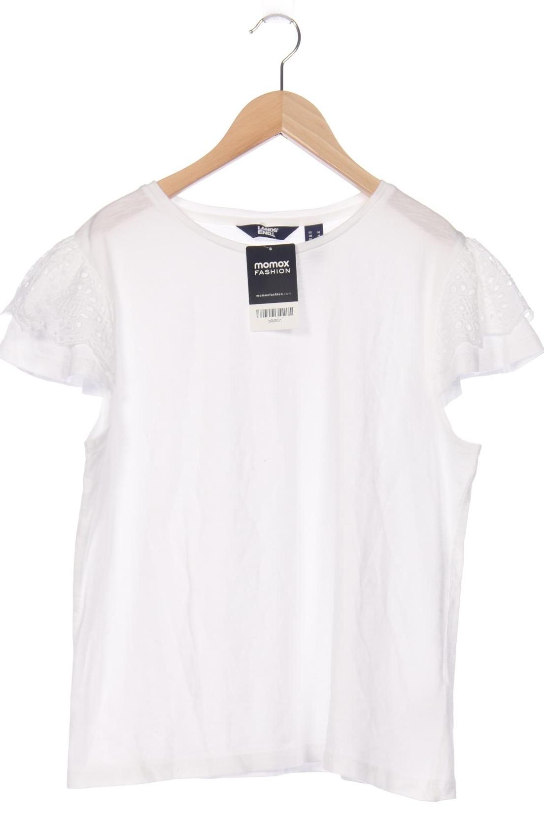 

Lands End Damen T-Shirt, weiß, Gr. 38