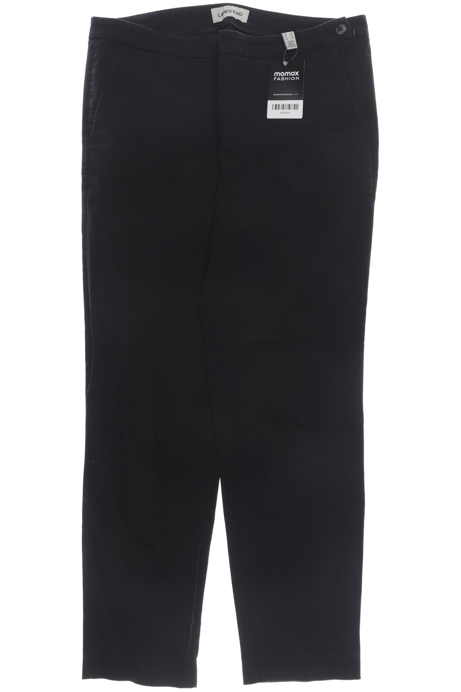 

Lands End Damen Stoffhose, schwarz, Gr. 38