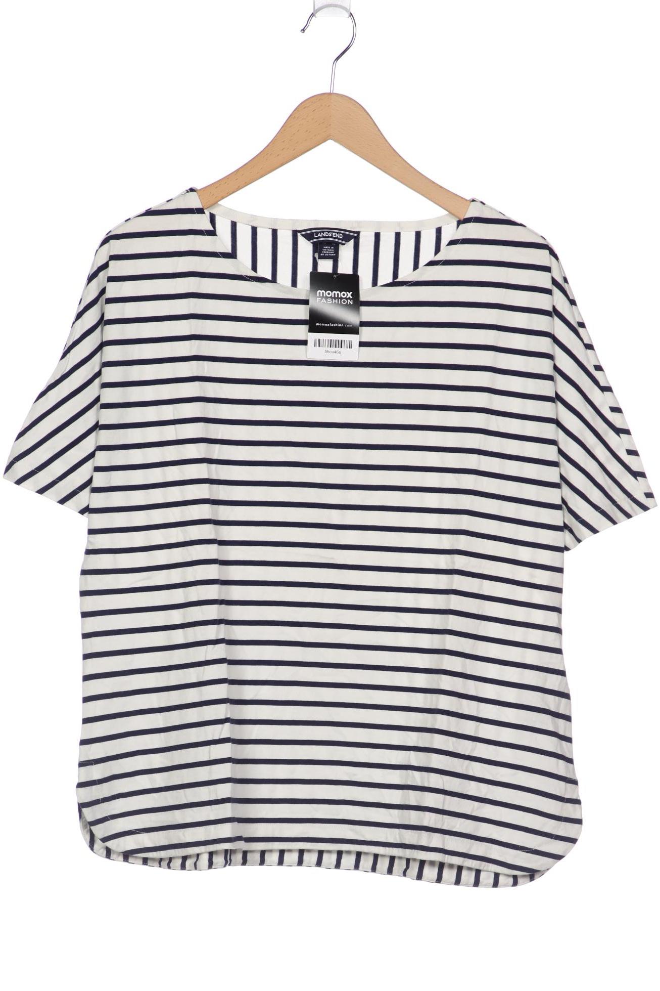 

Lands´End Damen T-Shirt, weiß