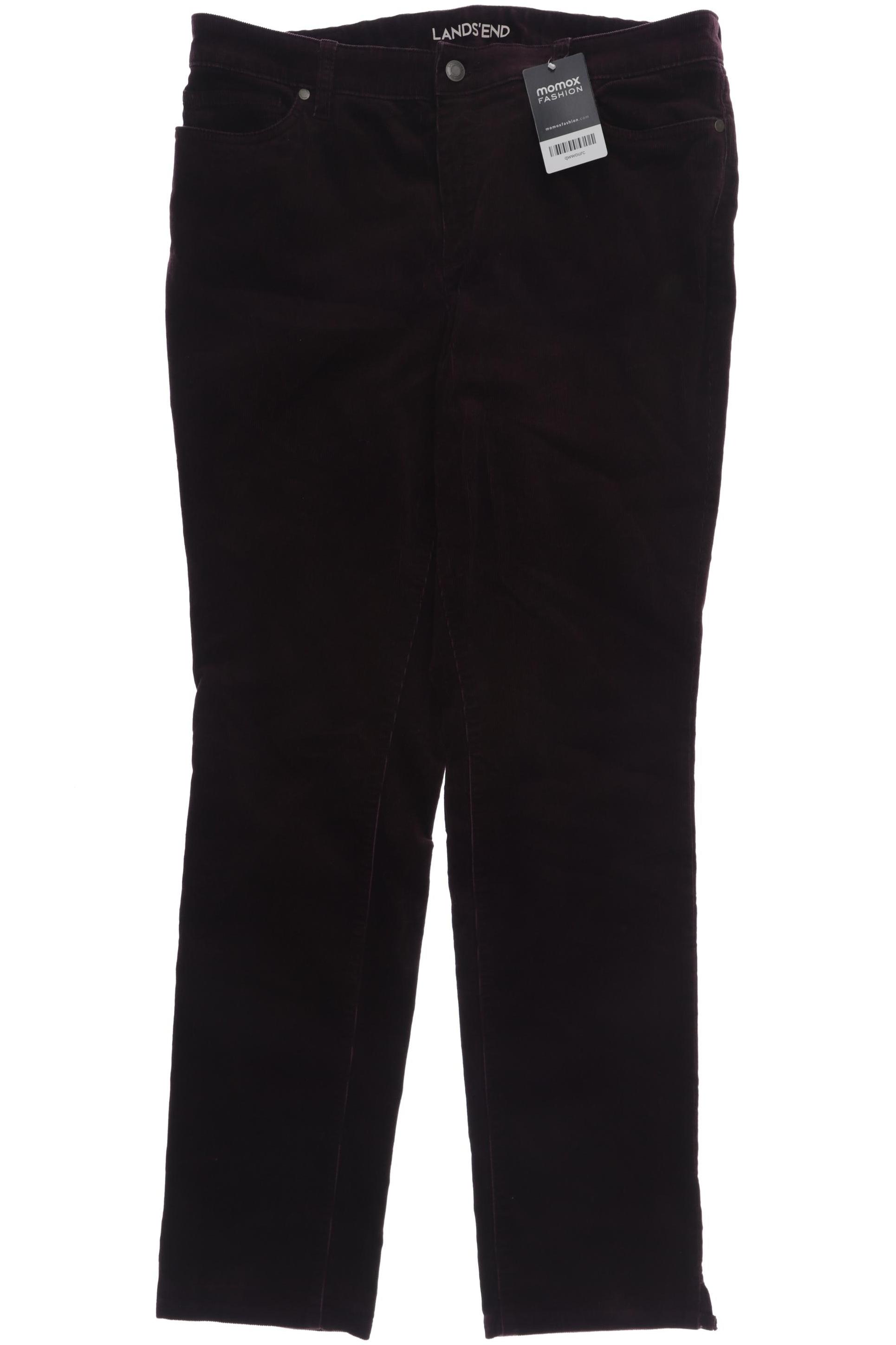 

Lands End Damen Stoffhose, bordeaux, Gr. 44