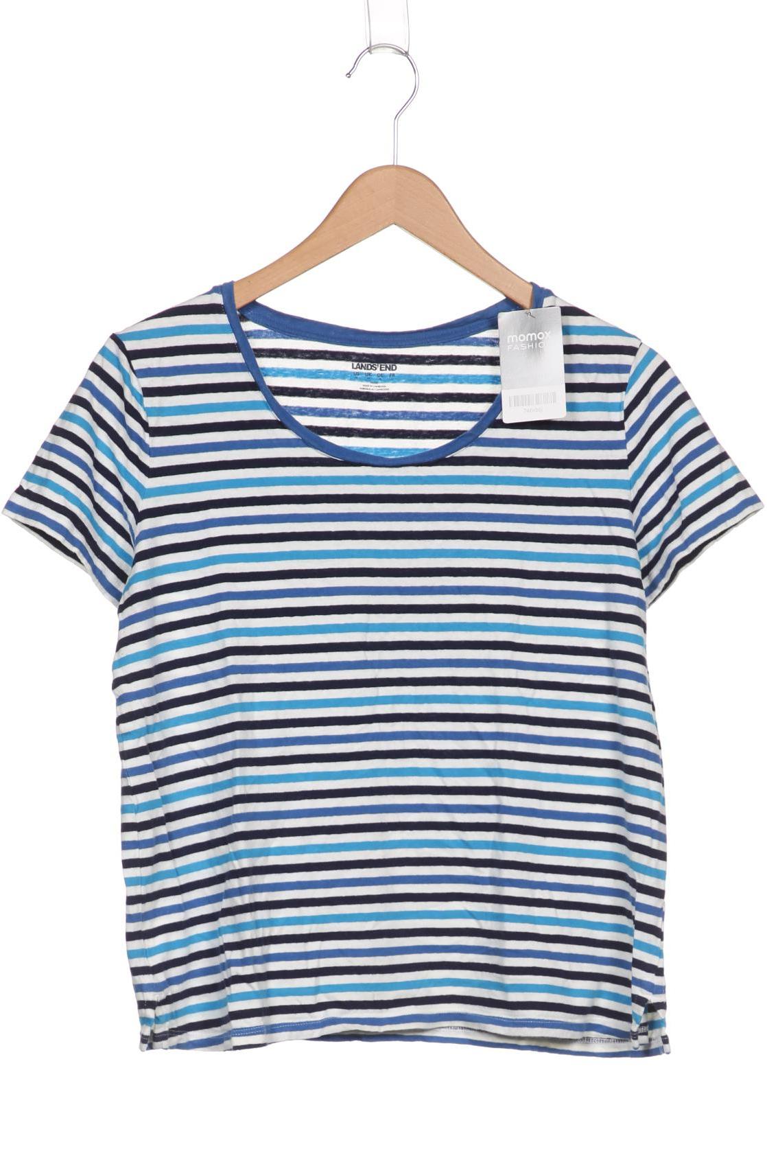 

Lands End Damen T-Shirt, blau