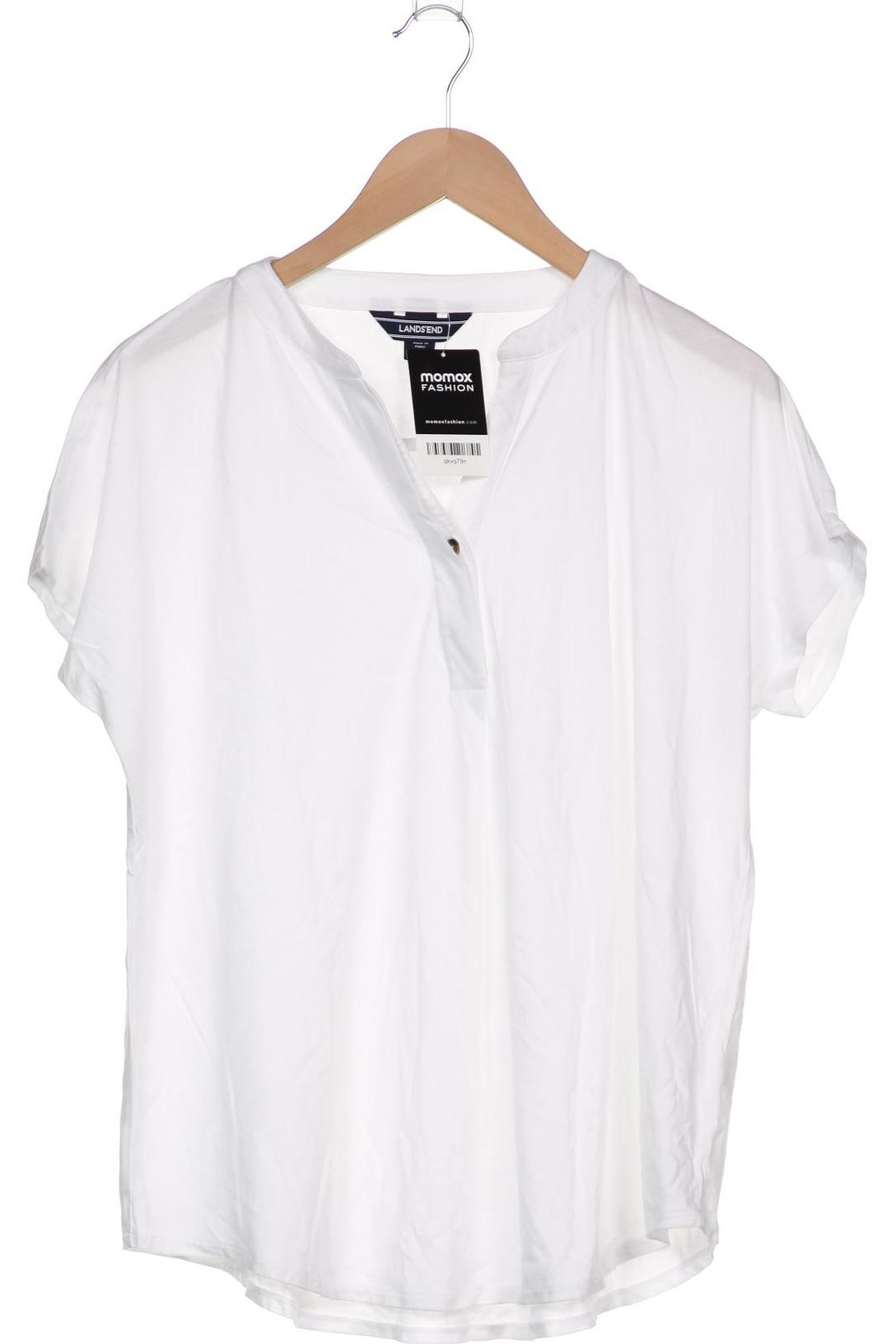 

Lands End Damen T-Shirt, weiß, Gr. 38