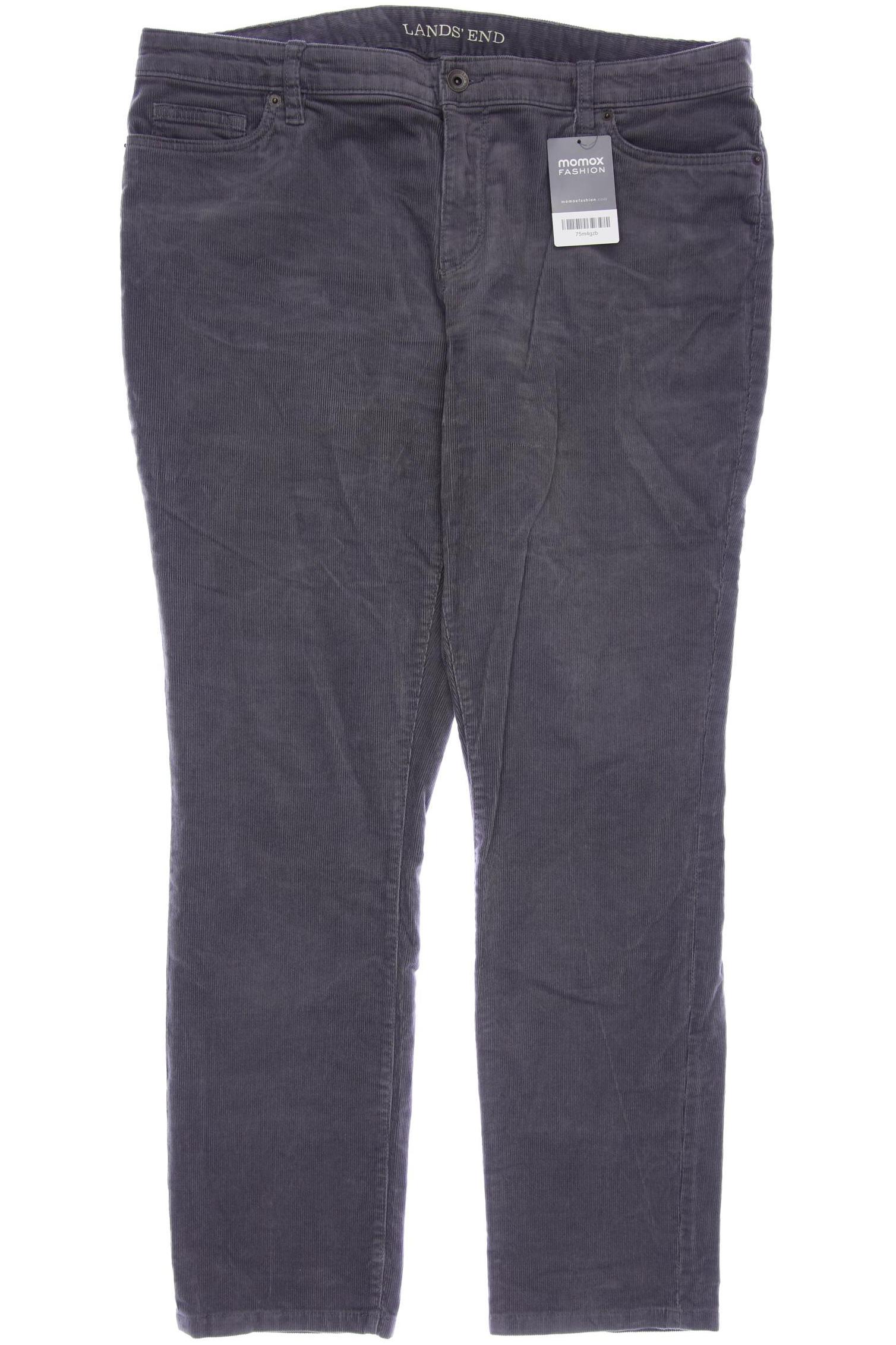 

Lands End Damen Stoffhose, grau, Gr. 46