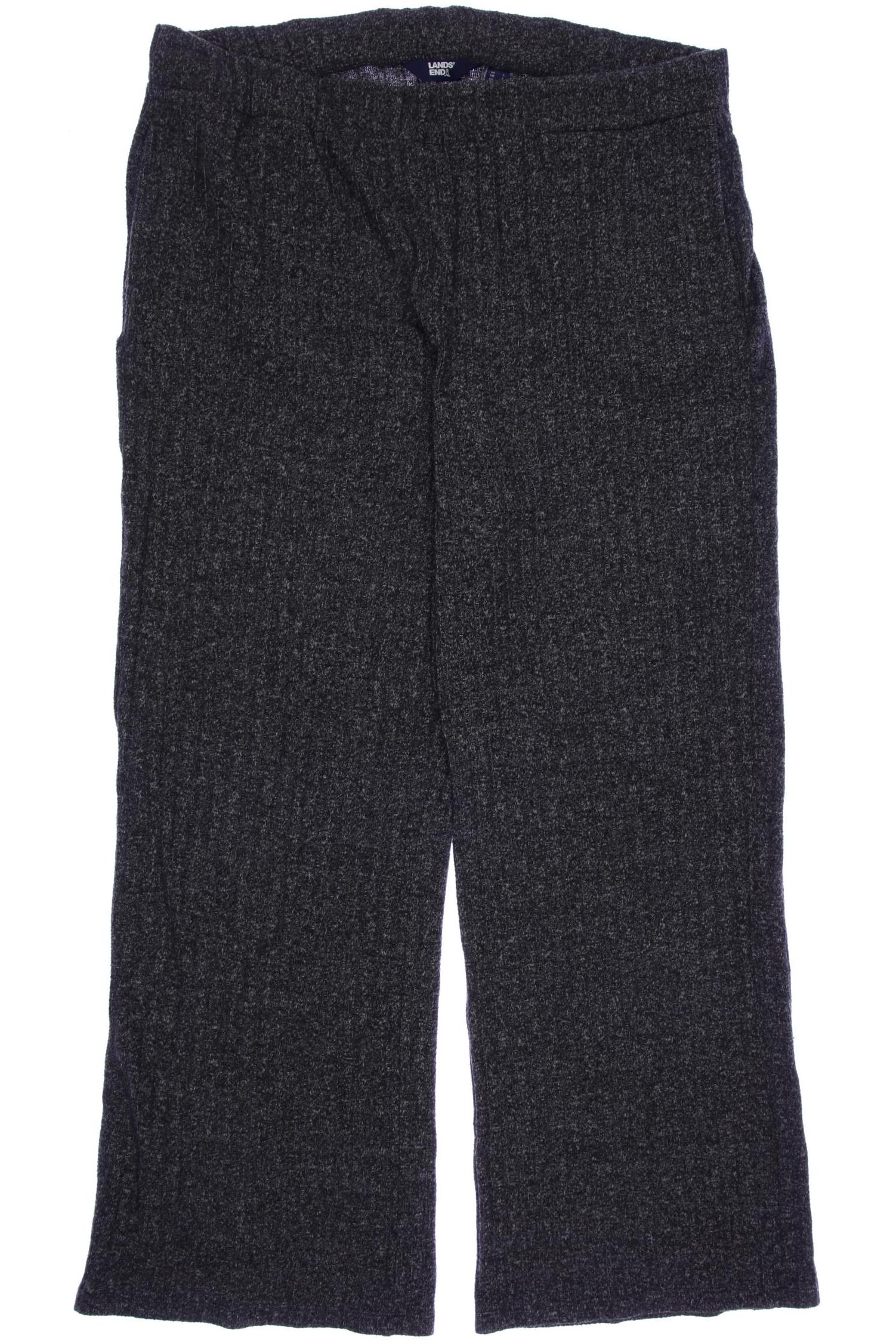 

Lands End Damen Stoffhose, grau, Gr. 0