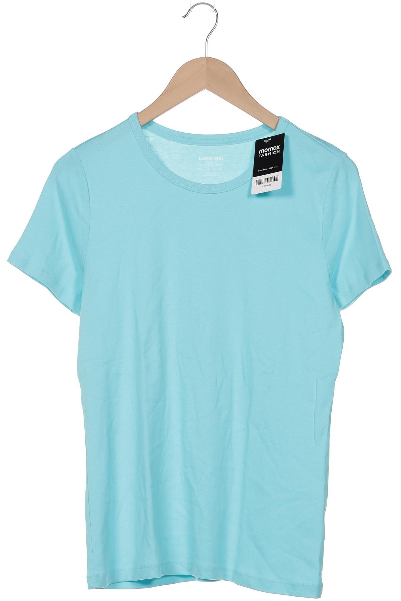 

Lands End Damen T-Shirt, blau, Gr. 38