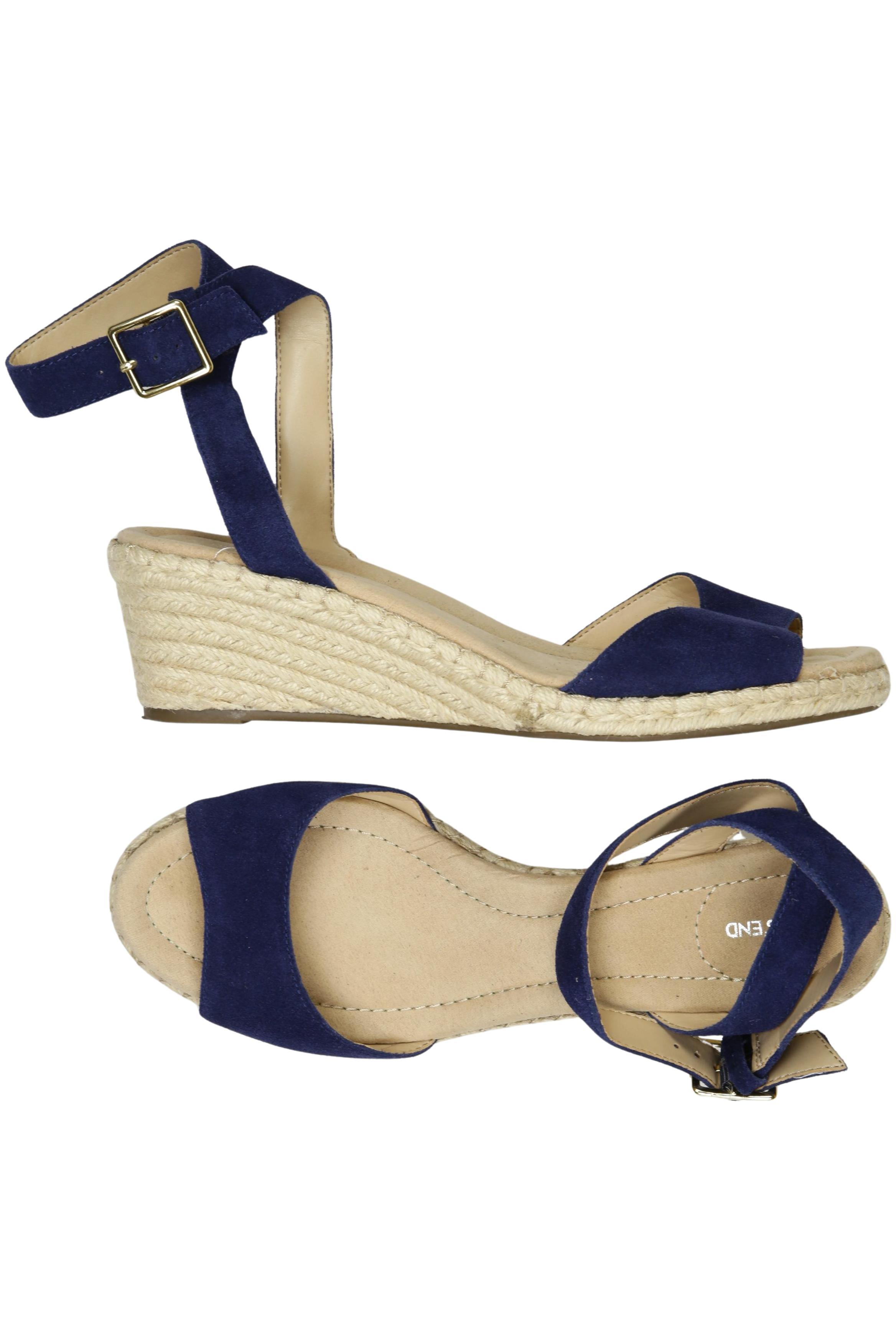 

Lands End Damen Sandale, marineblau, Gr. 41