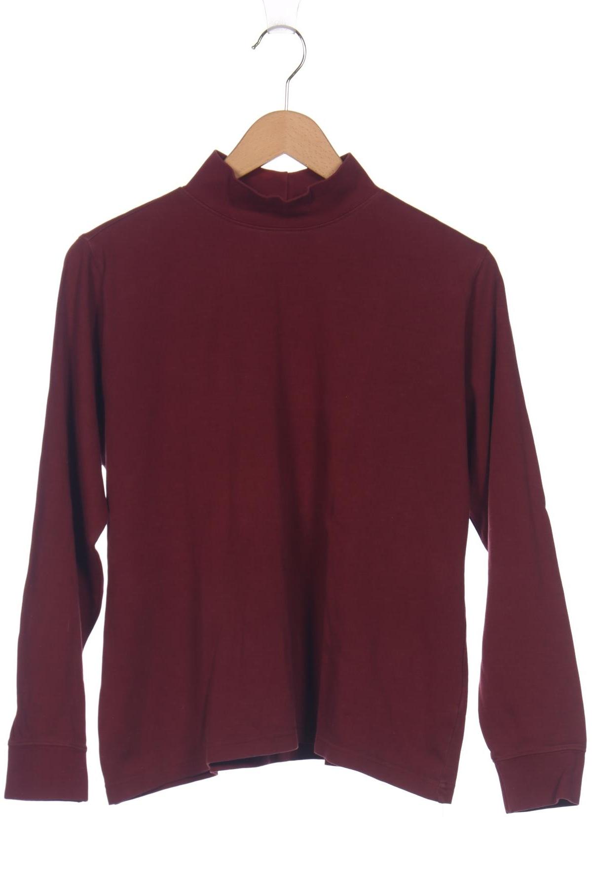 

Lands End Damen Langarmshirt, bordeaux, Gr. 38