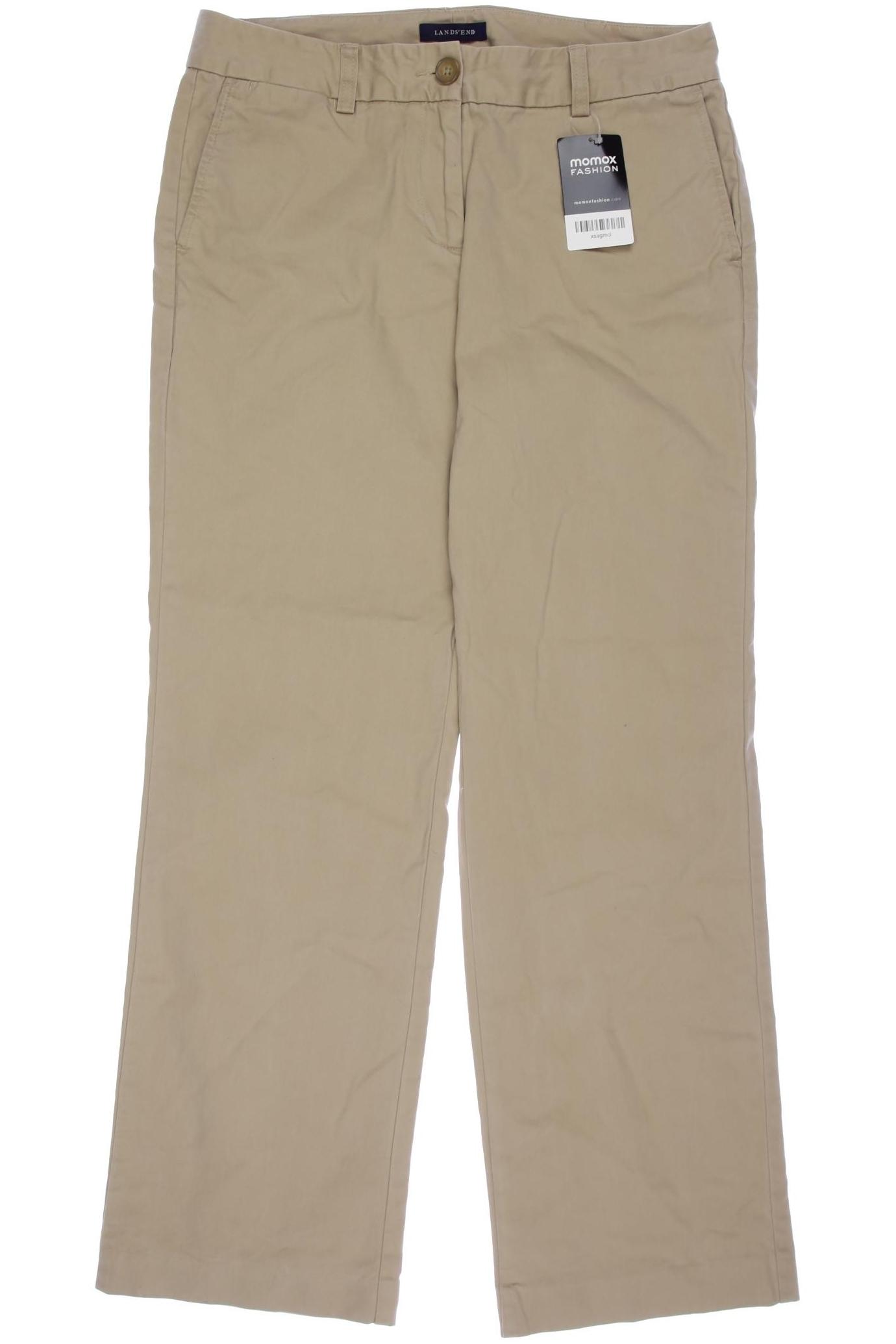 

Lands End Damen Stoffhose, beige, Gr. 36