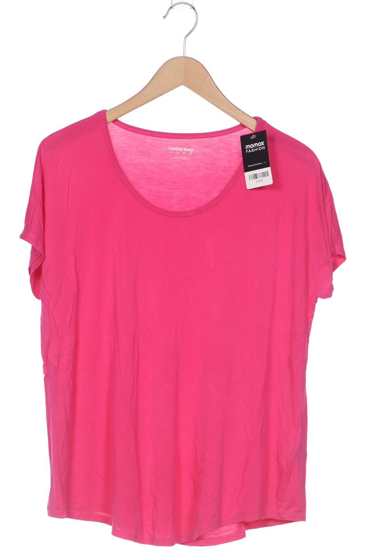 

Lands End Damen T-Shirt, pink, Gr. 42