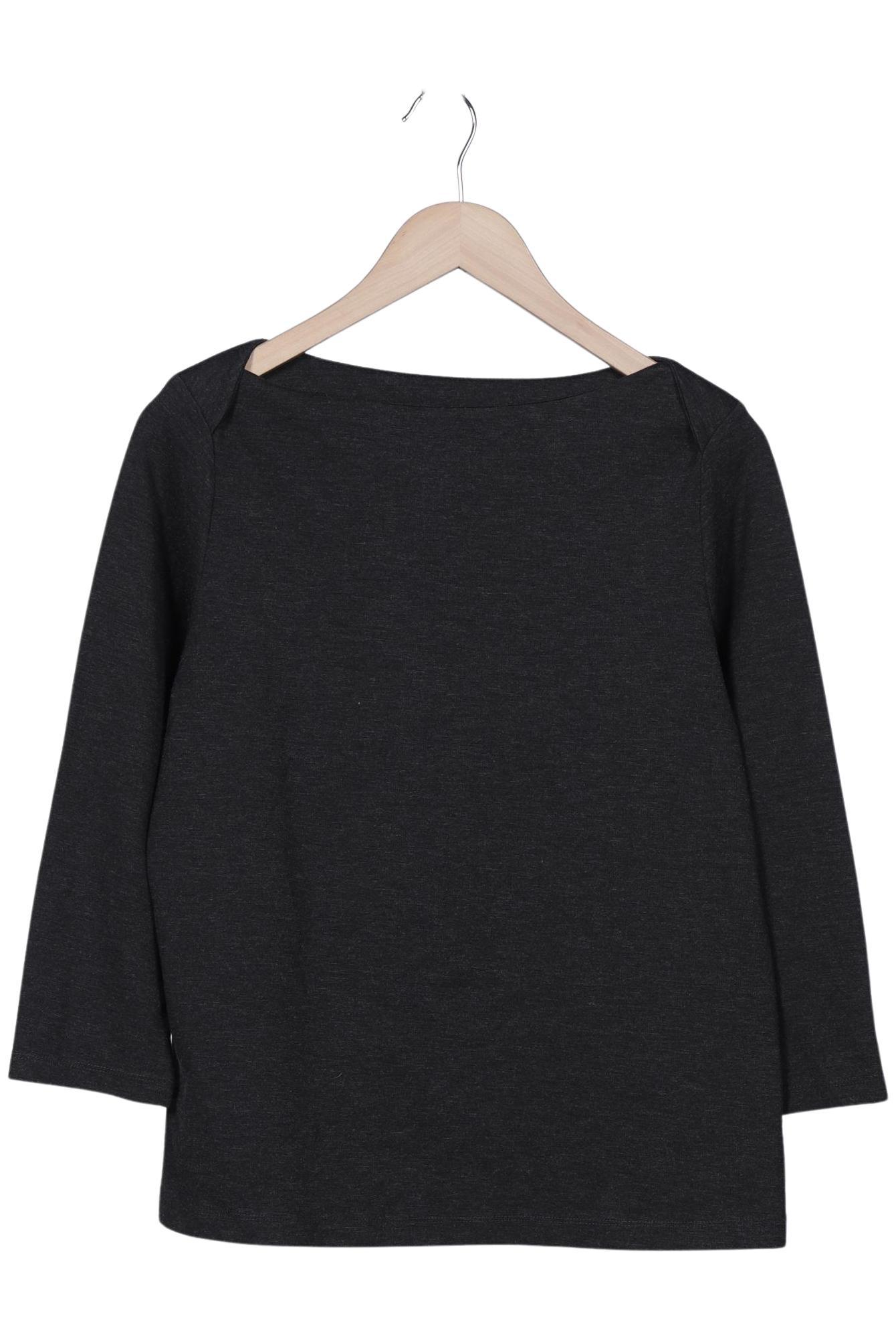 

Lands End Damen Langarmshirt, grau, Gr. 38