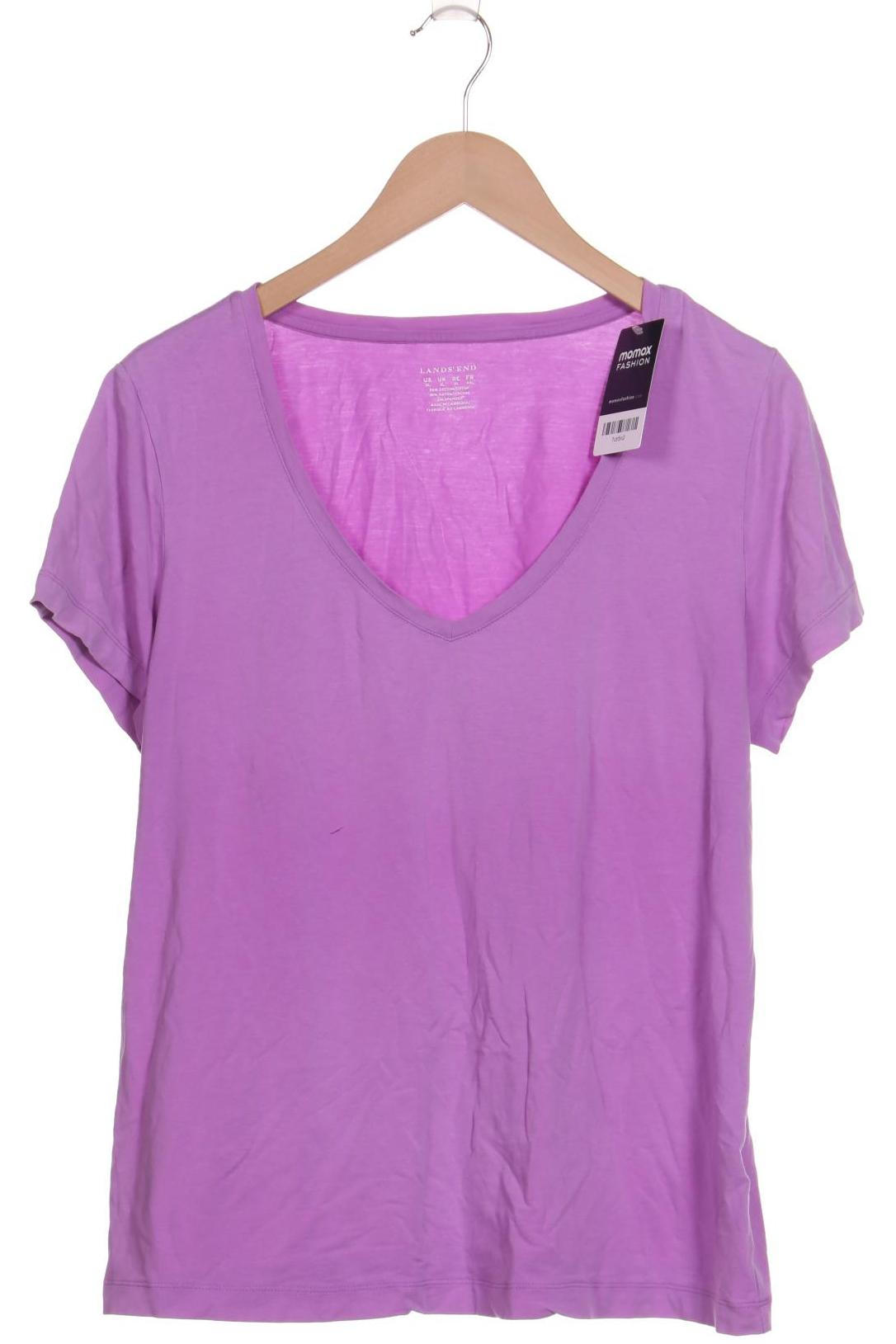 

Lands End Damen T-Shirt, flieder, Gr. 44