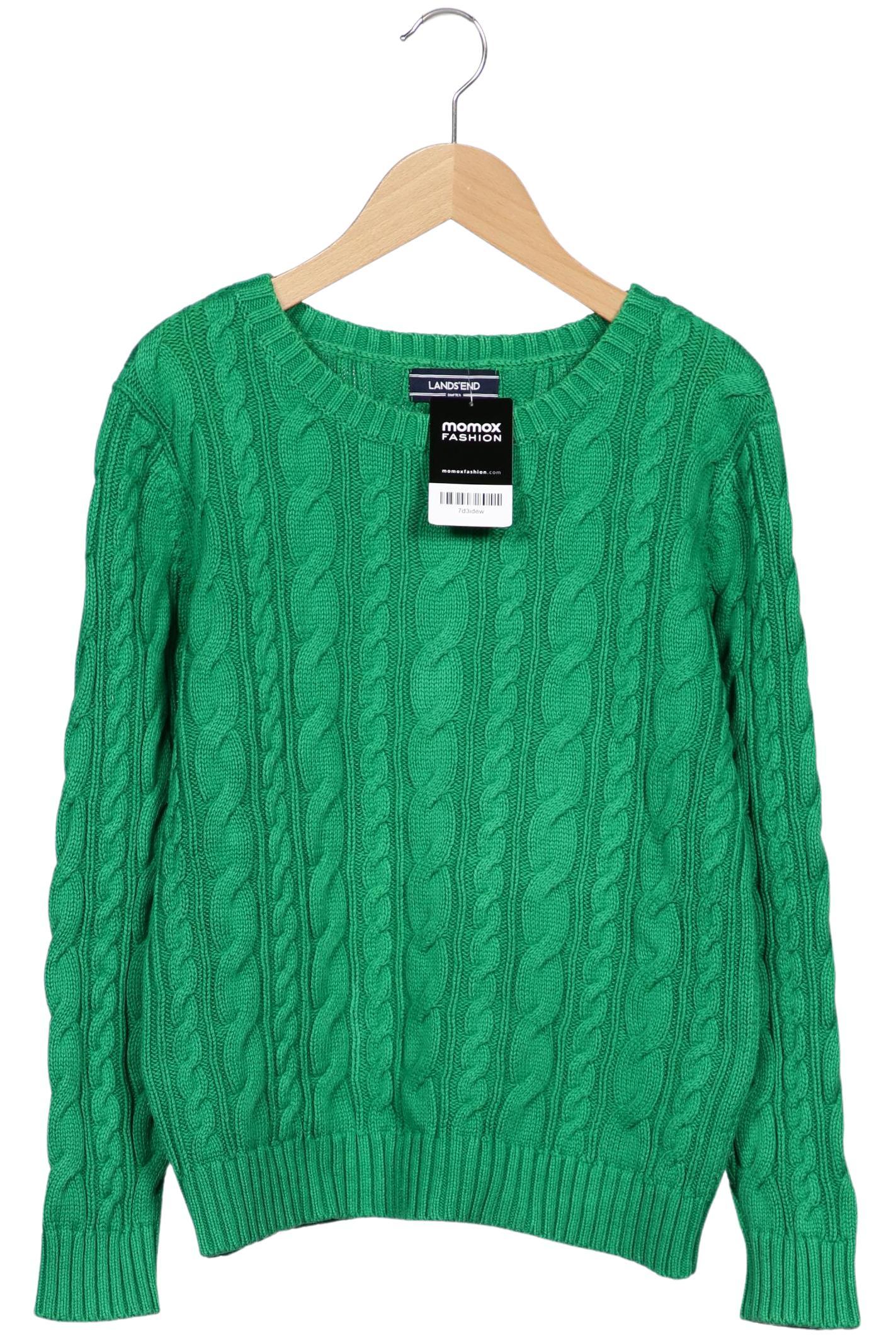 

Lands End Damen Pullover, grün, Gr. 36