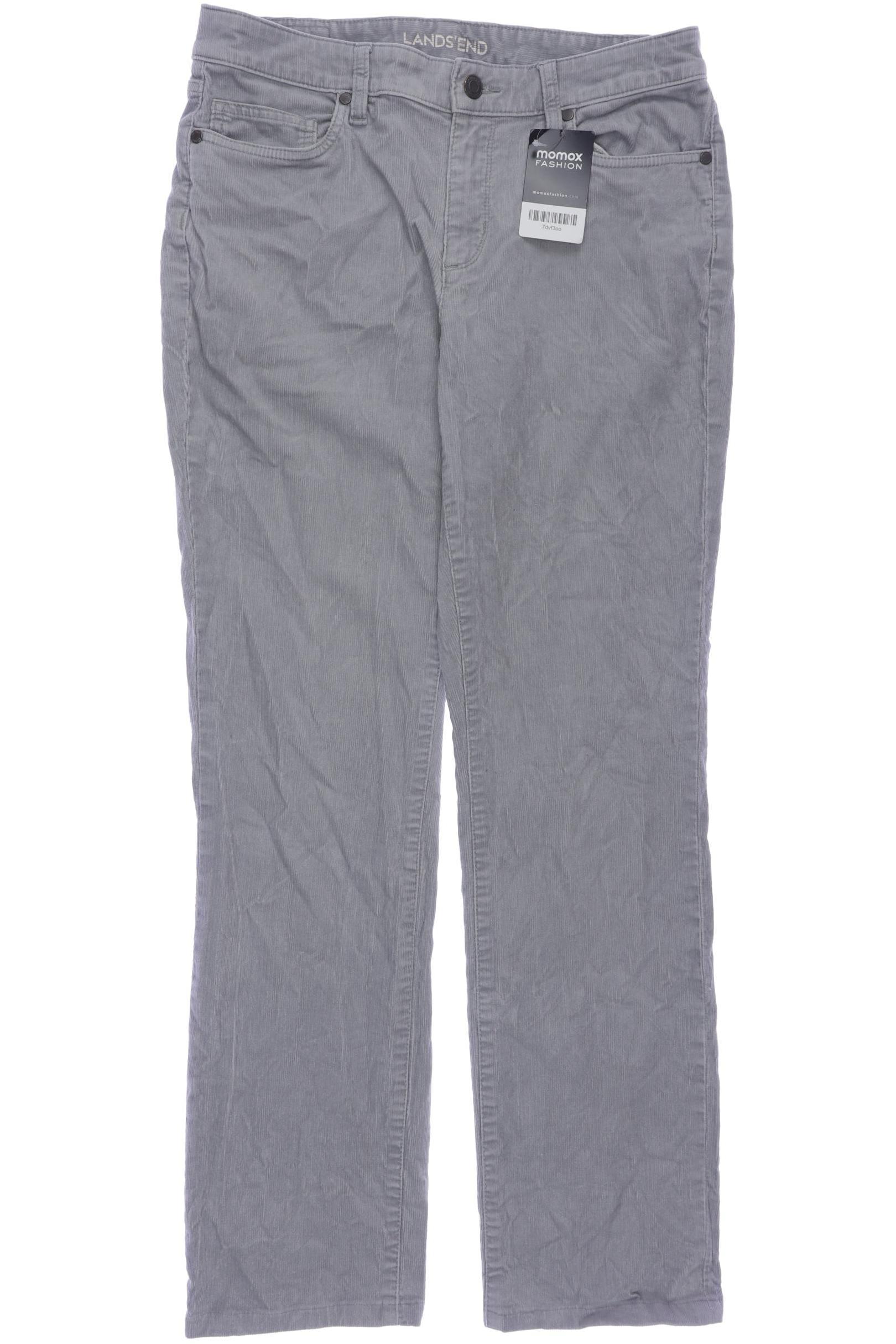 

Lands End Damen Stoffhose, grau, Gr. 38