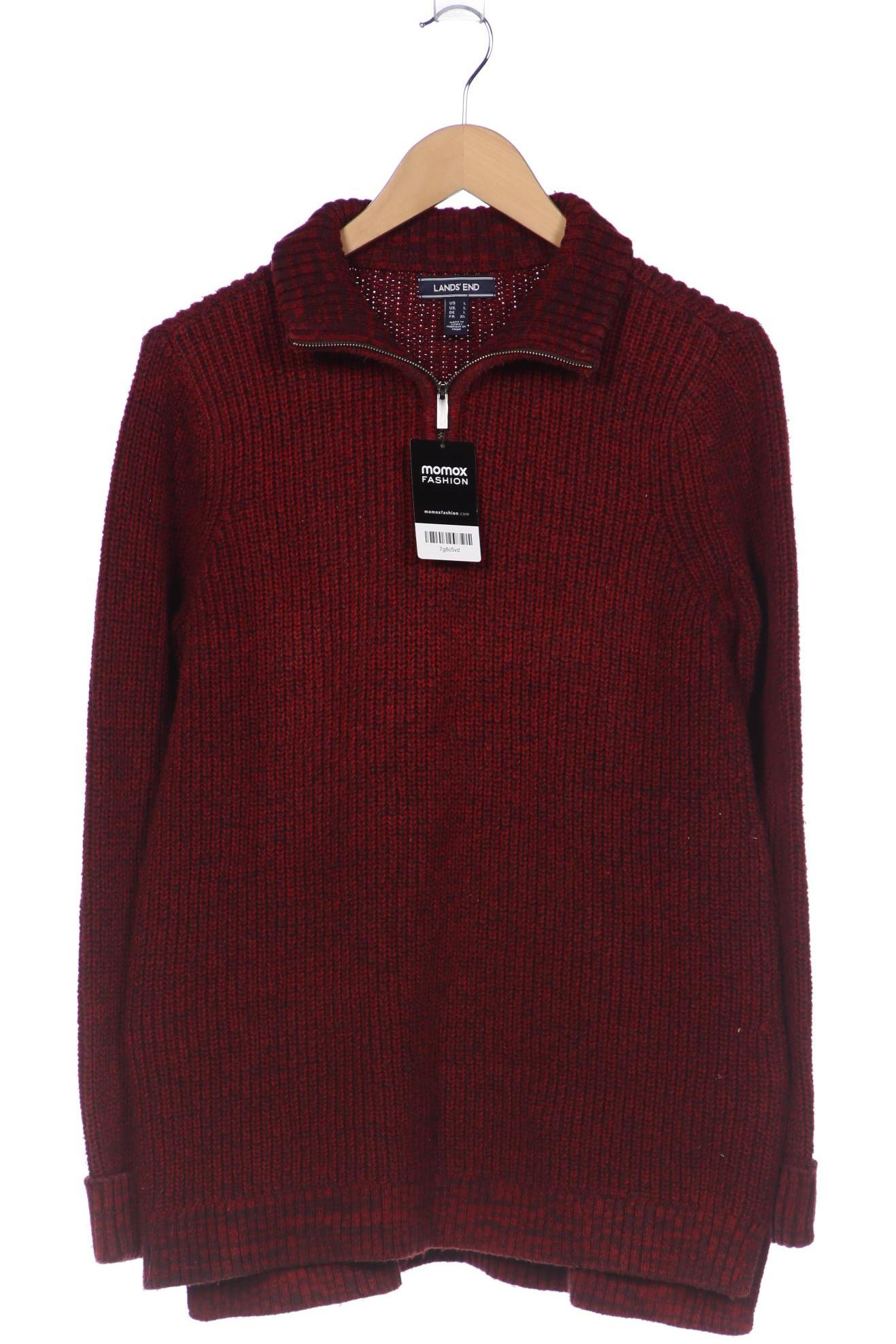 

Lands End Damen Pullover, bordeaux