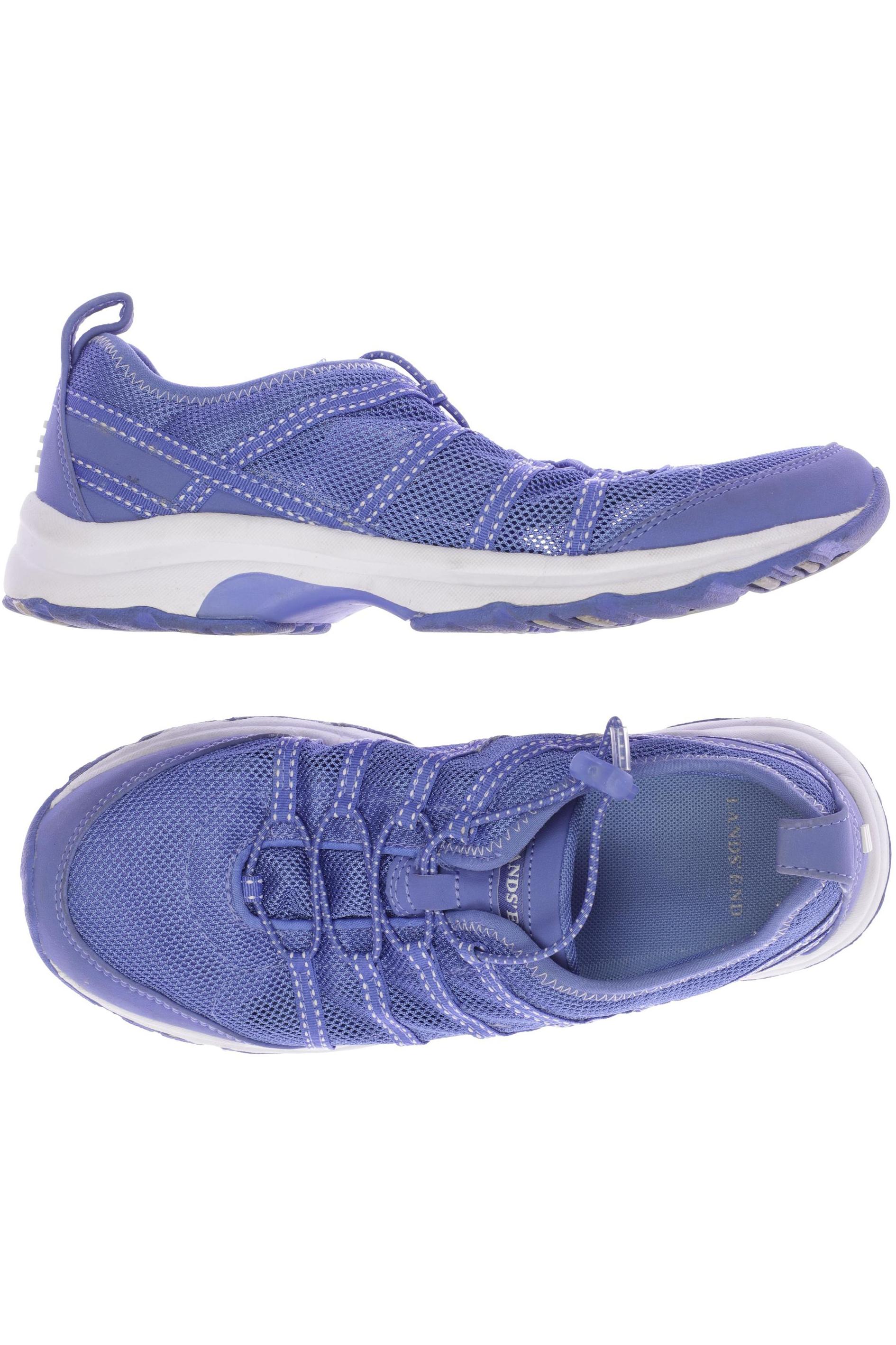 

Lands End Damen Sneakers, blau, Gr. 7