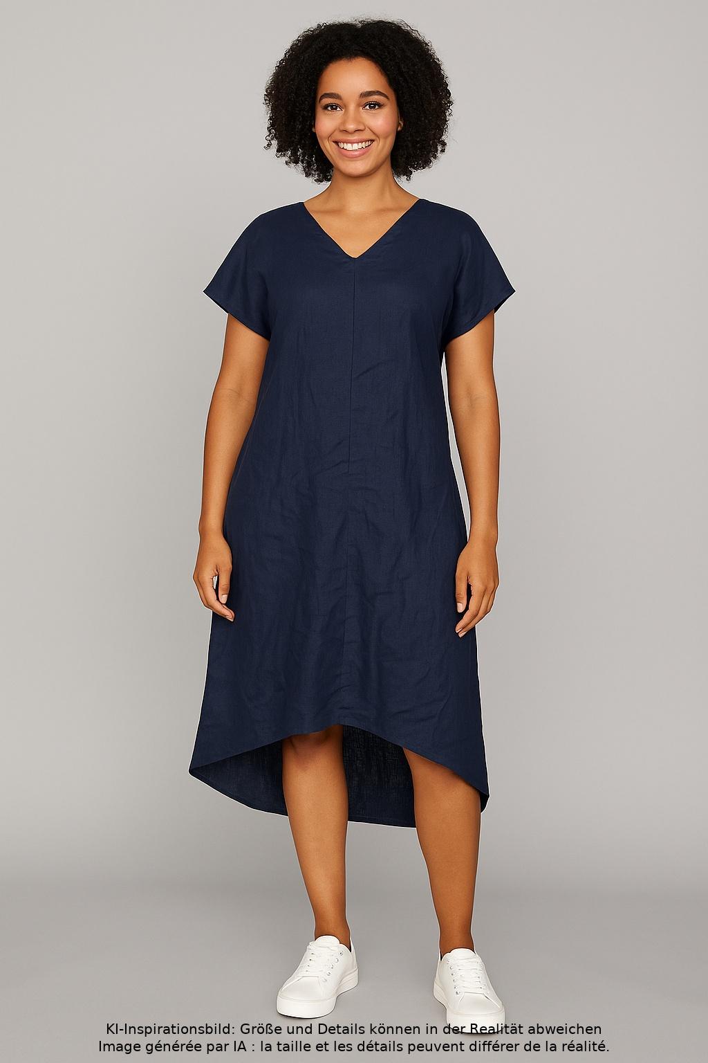 

Lands End Damen Kleid, marineblau, Gr. 38