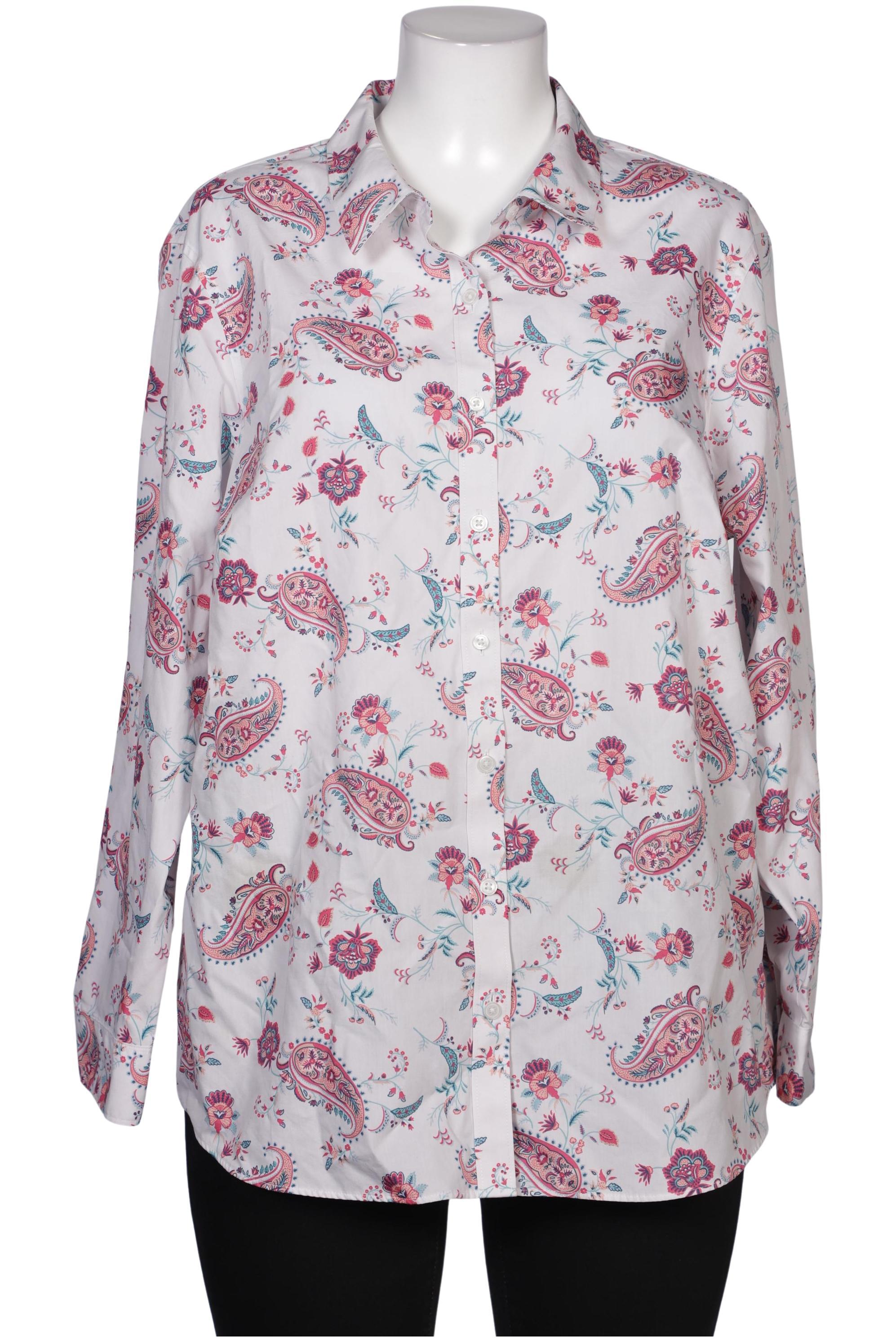 

Lands End Damen Bluse, weiß, Gr. 50