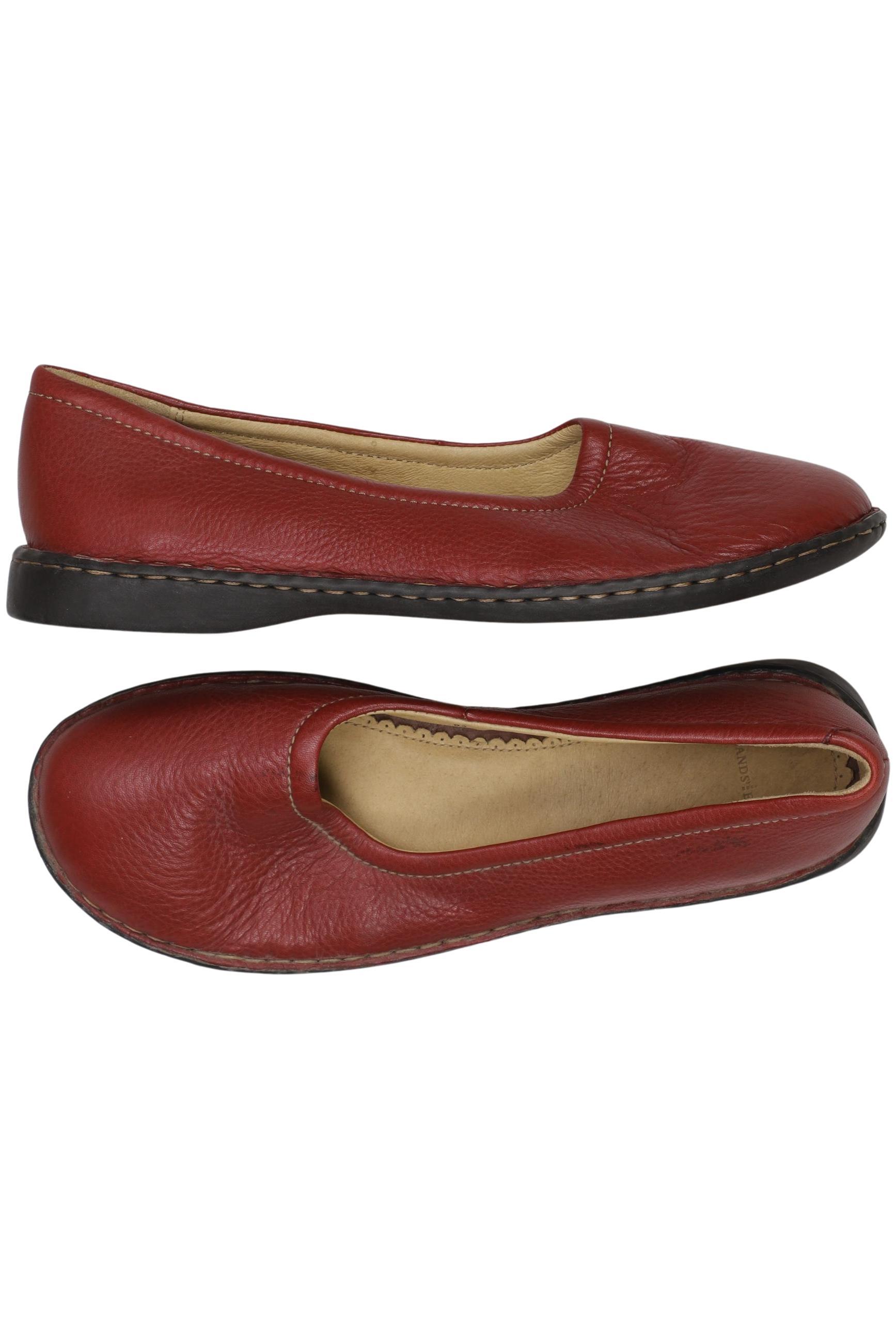 

Lands End Damen Ballerinas, rot, Gr. 40