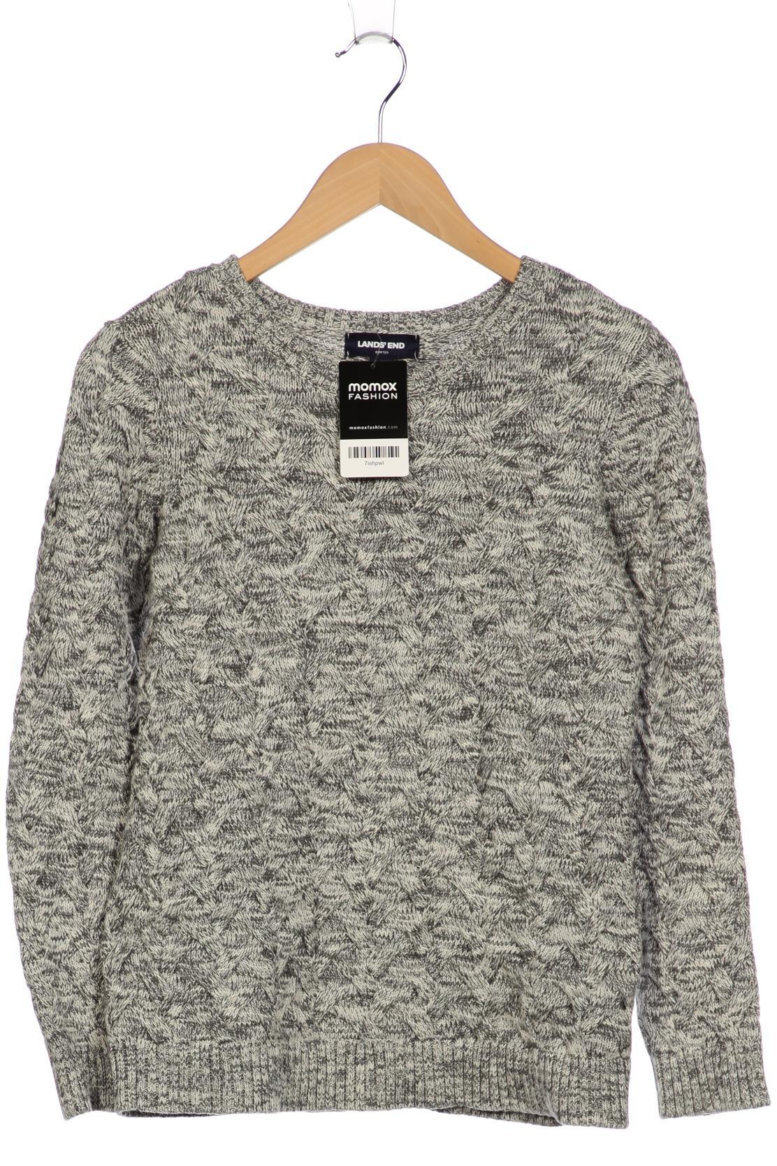 

Lands End Damen Pullover, grau, Gr. 36