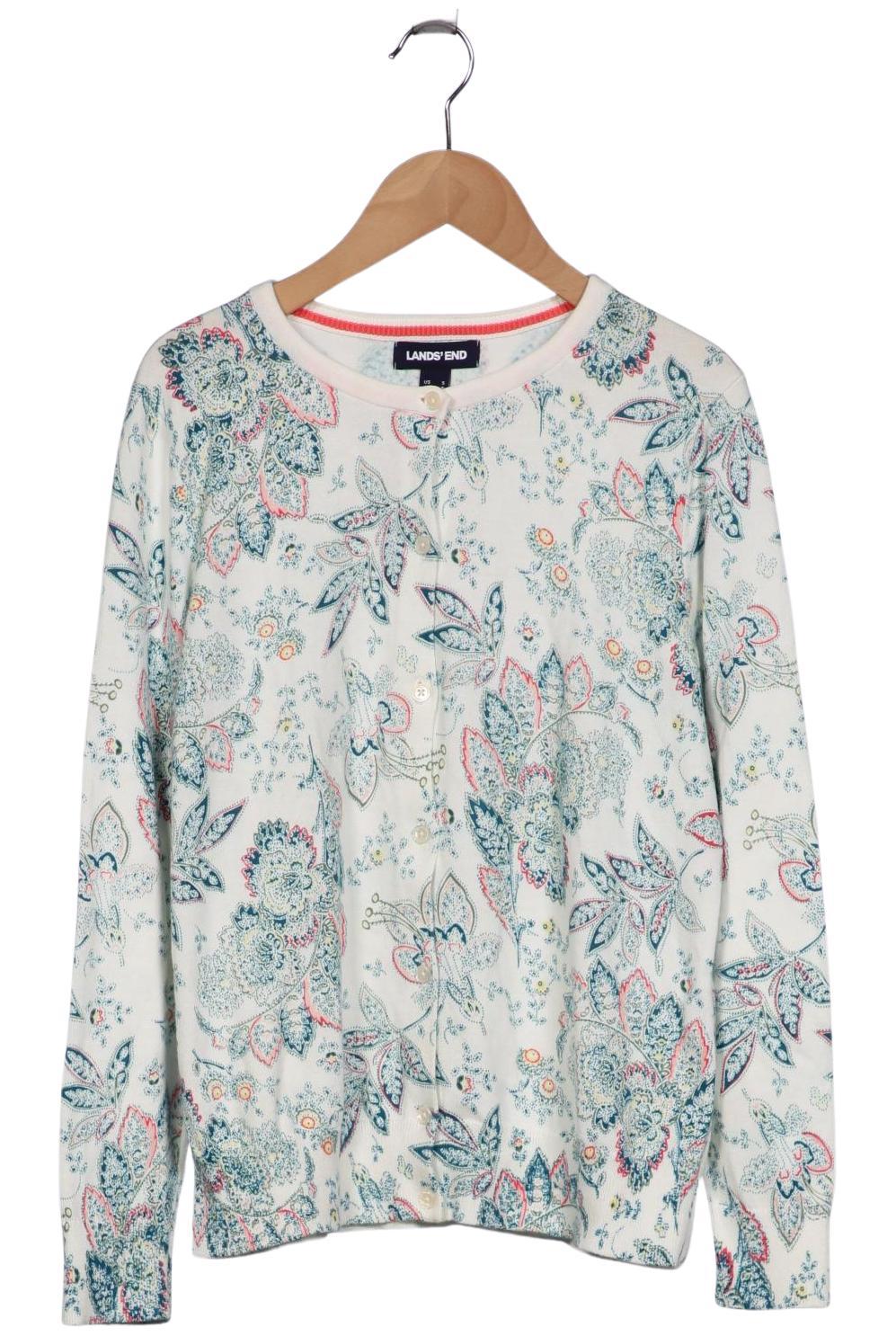Thumbnail - Lands End Damen Strickjacke, cremeweiß, Gr. 36
