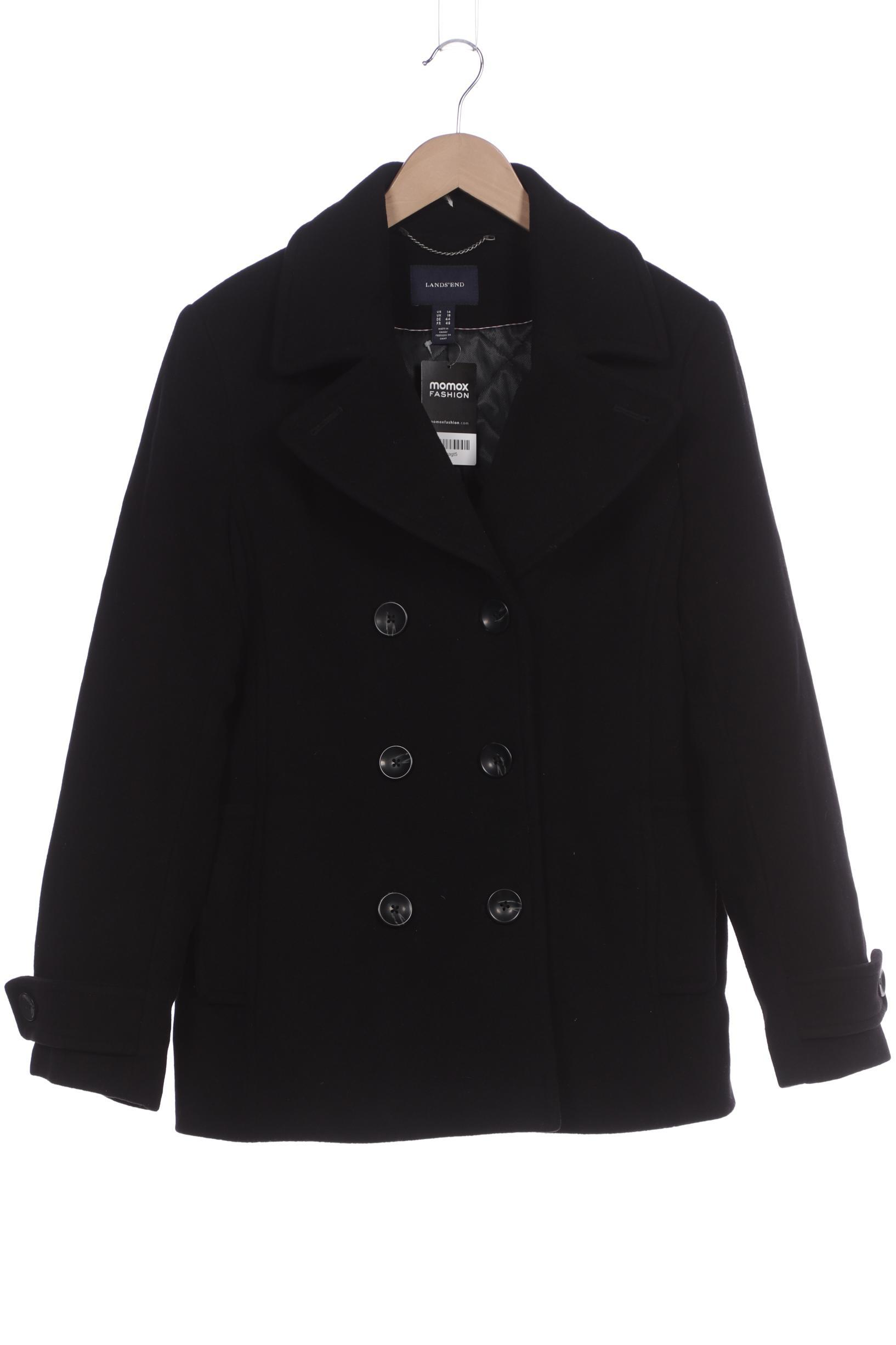 

Lands End Damen Jacke, schwarz, Gr. 44