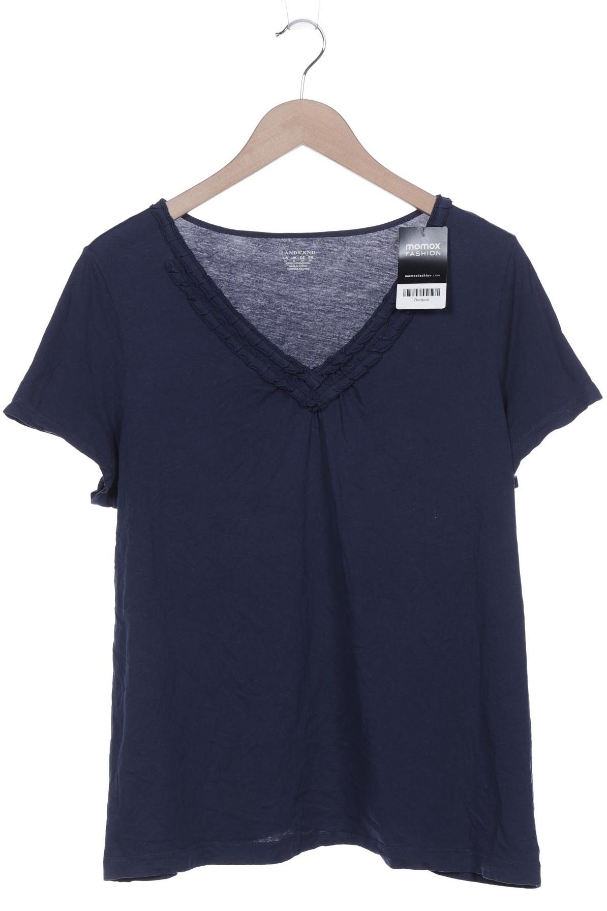 

Lands End Damen T-Shirt, marineblau, Gr. 44