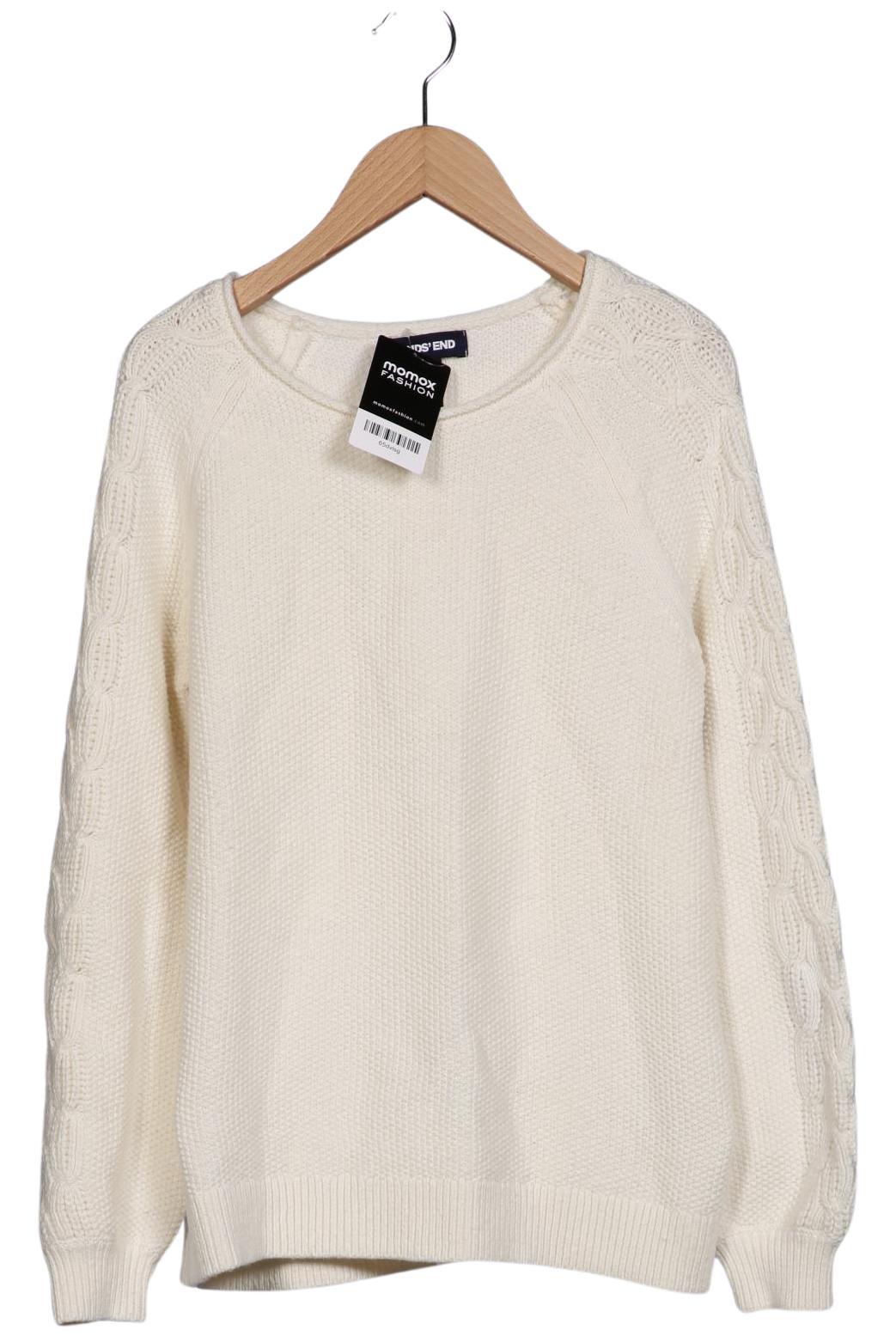 

Lands End Damen Pullover, weiß, Gr. 38