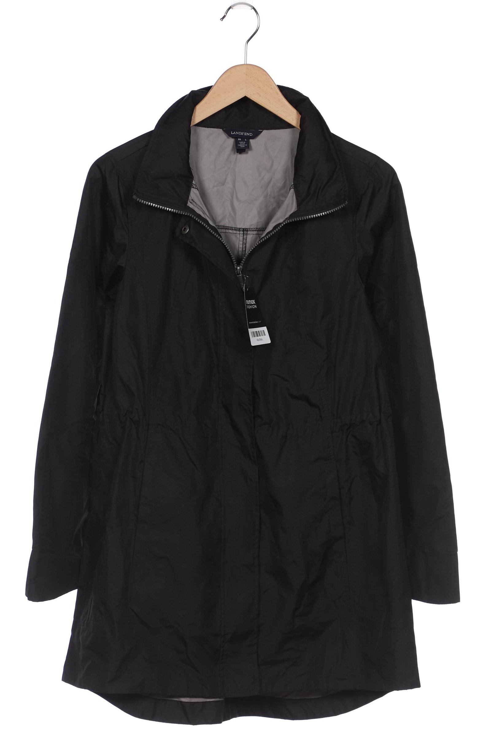 

Lands End Damen Mantel, schwarz, Gr. 38