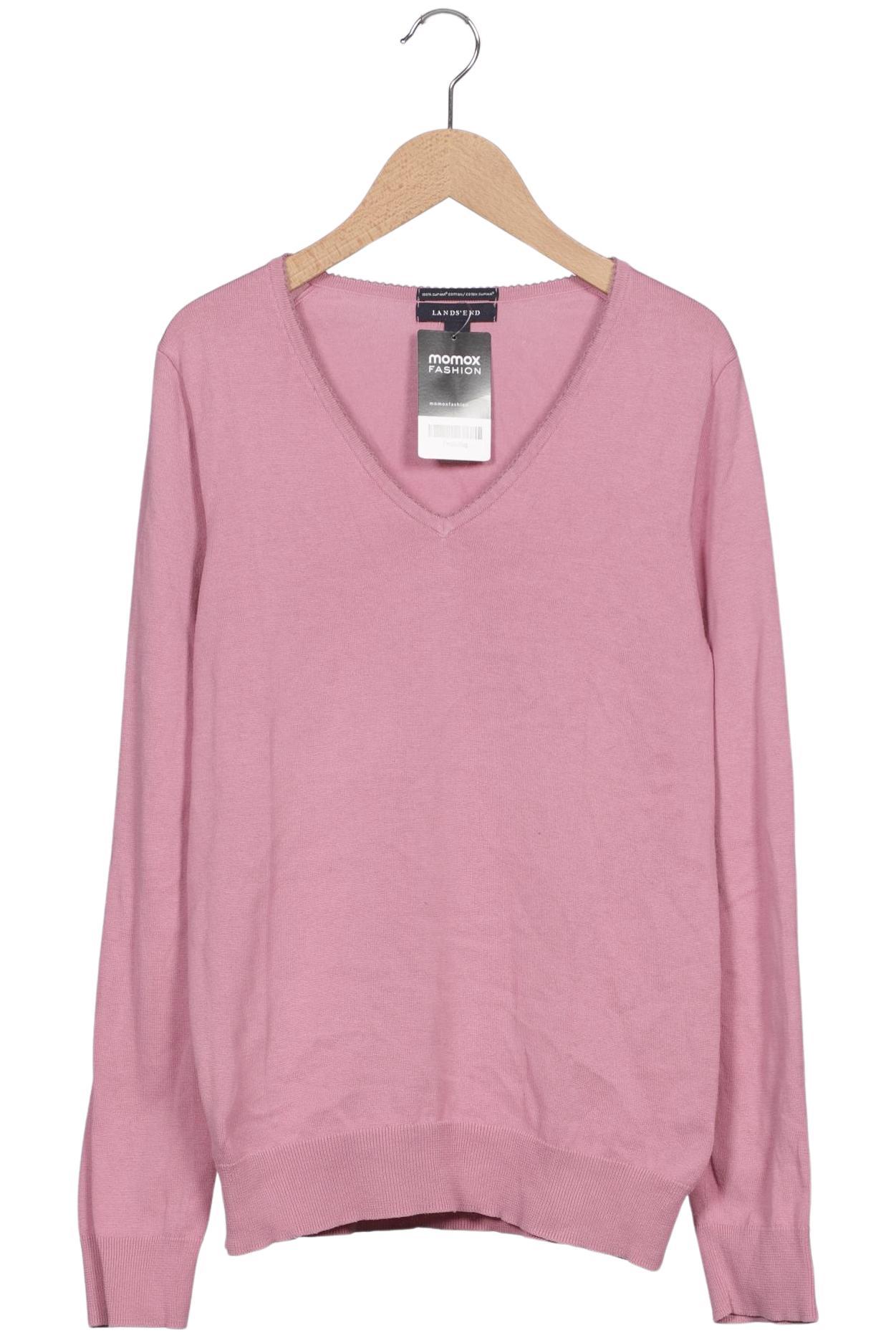 

Lands End Damen Pullover, pink, Gr. 38
