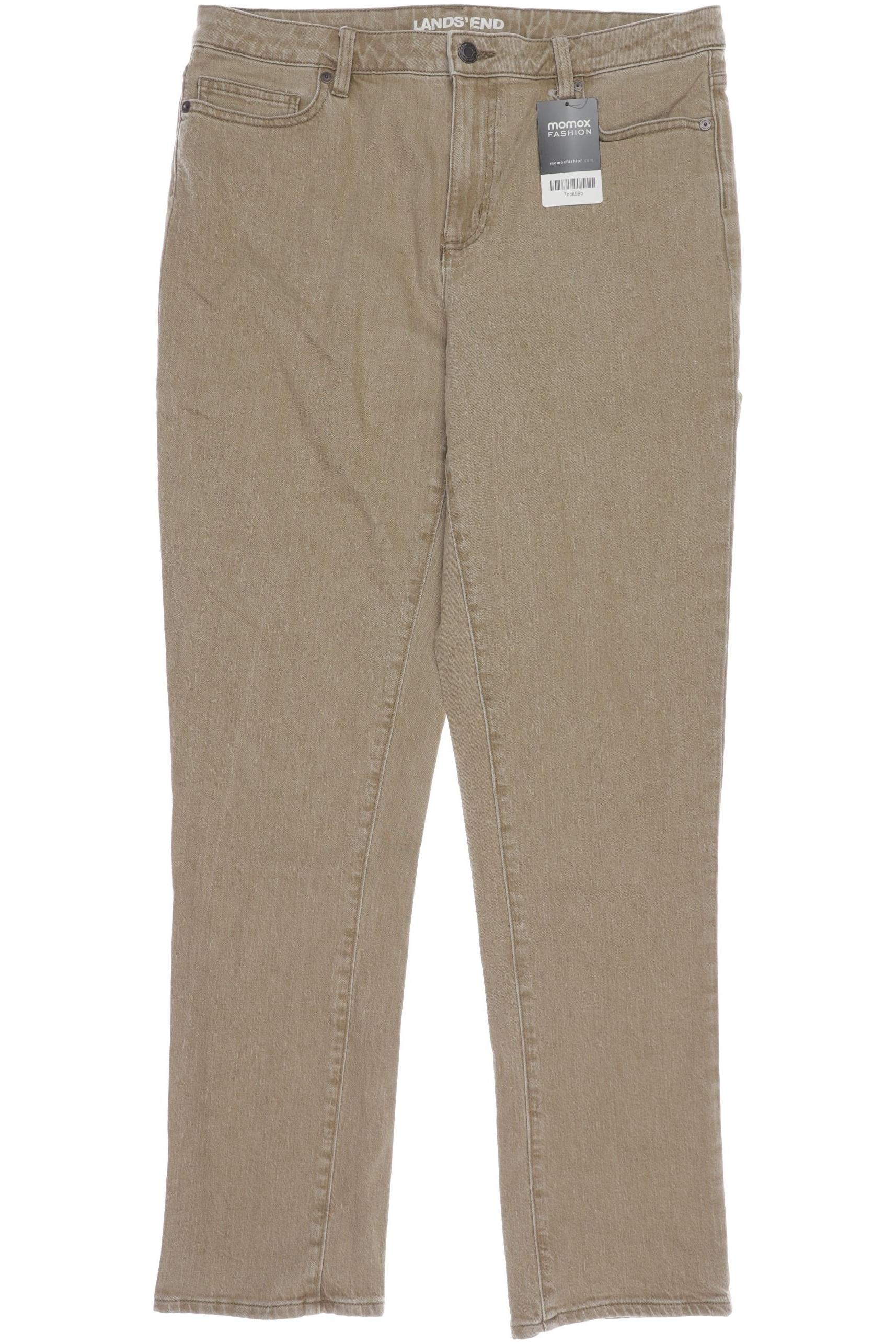 

Lands End Damen Jeans, beige, Gr. 44