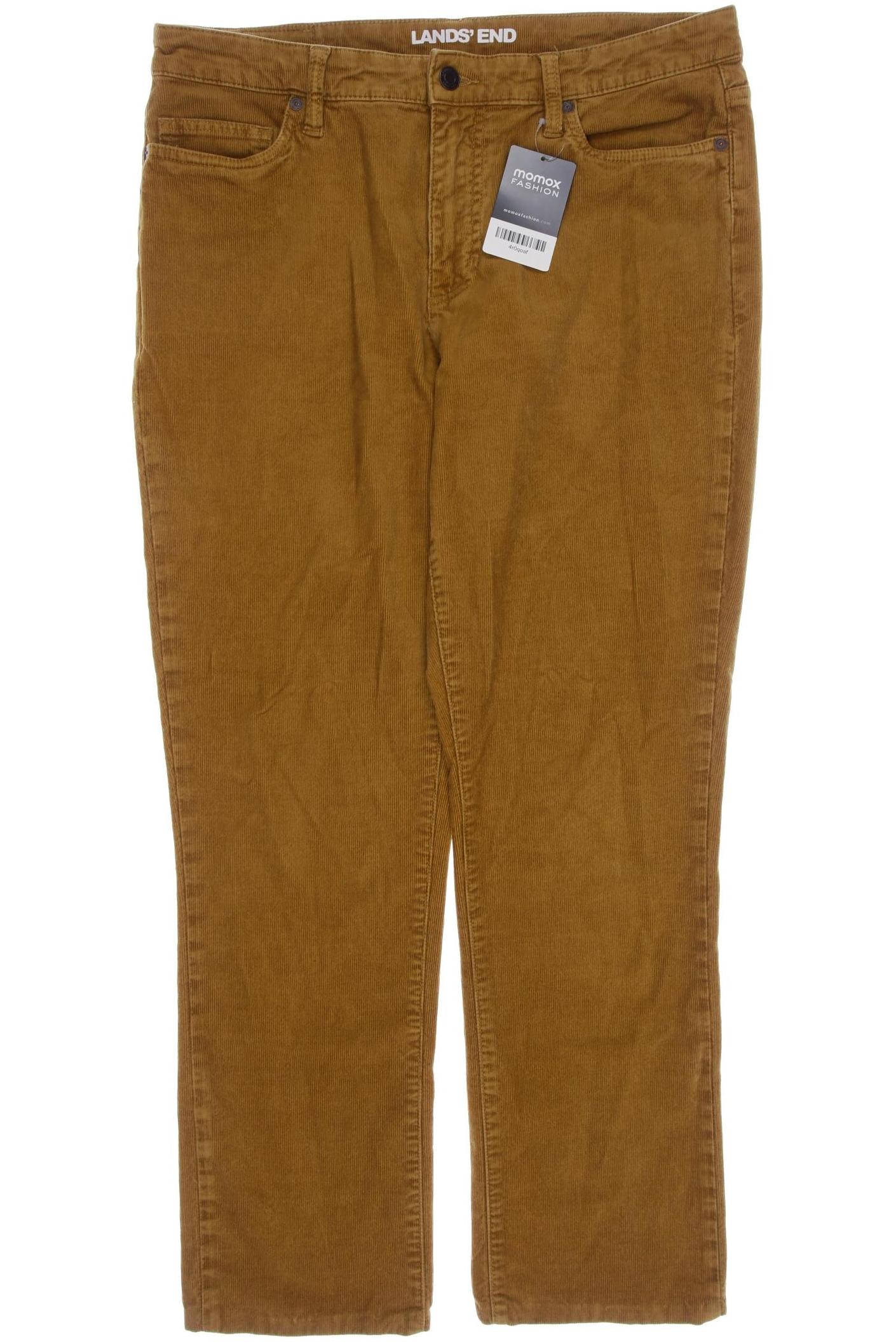 

Lands End Damen Stoffhose, beige, Gr. 40