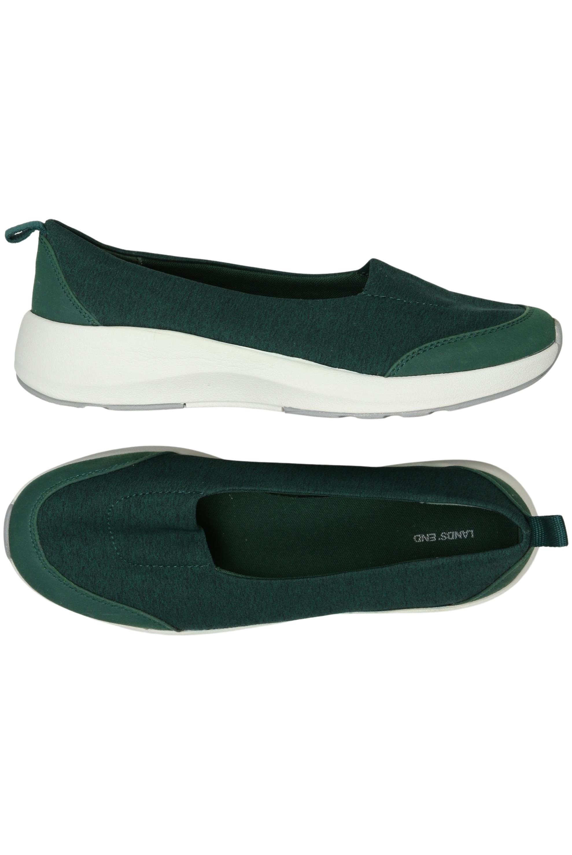 

Lands End Damen Halbschuh, grün, Gr. 39