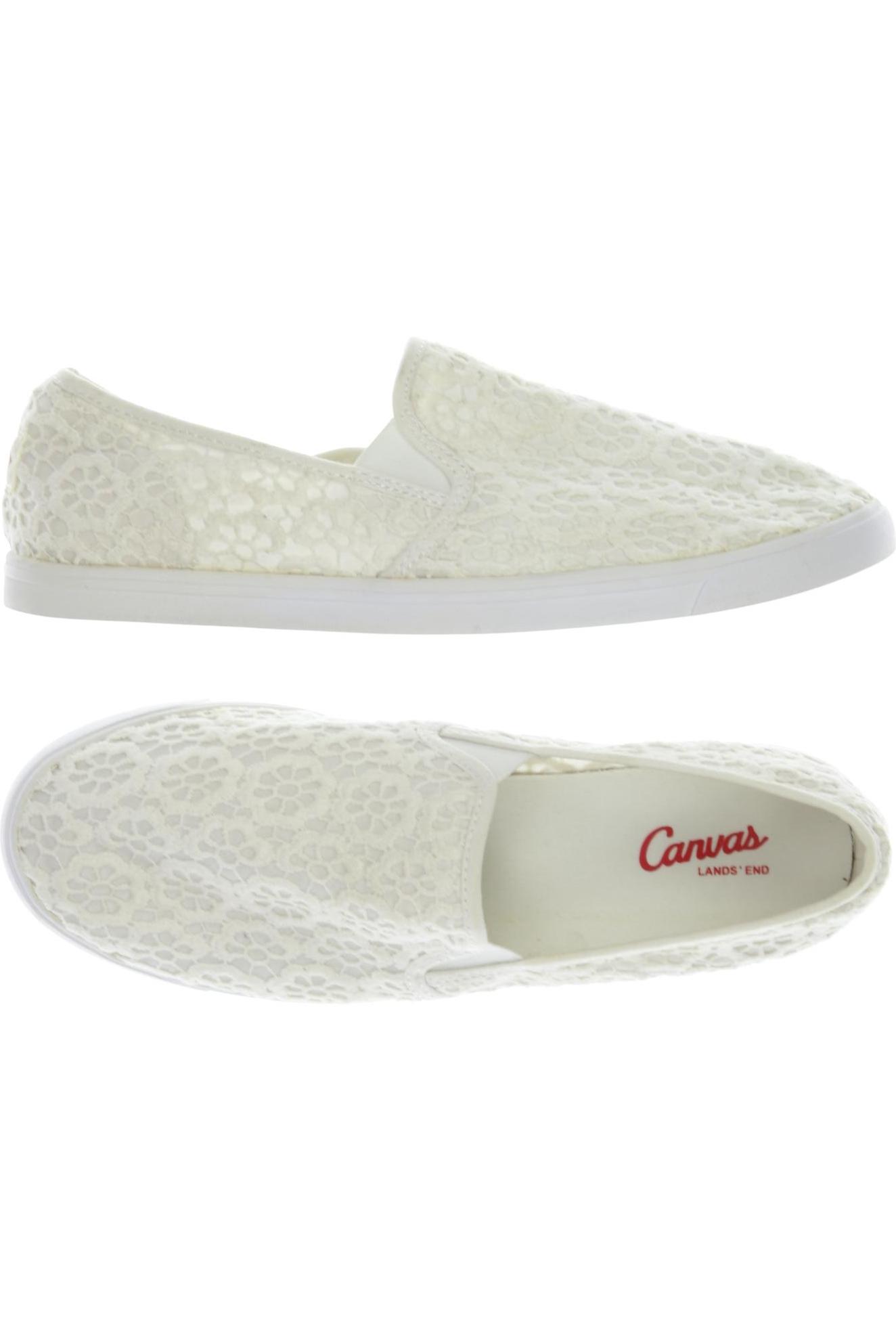 

Lands End Damen Sneakers, weiß, Gr. 40