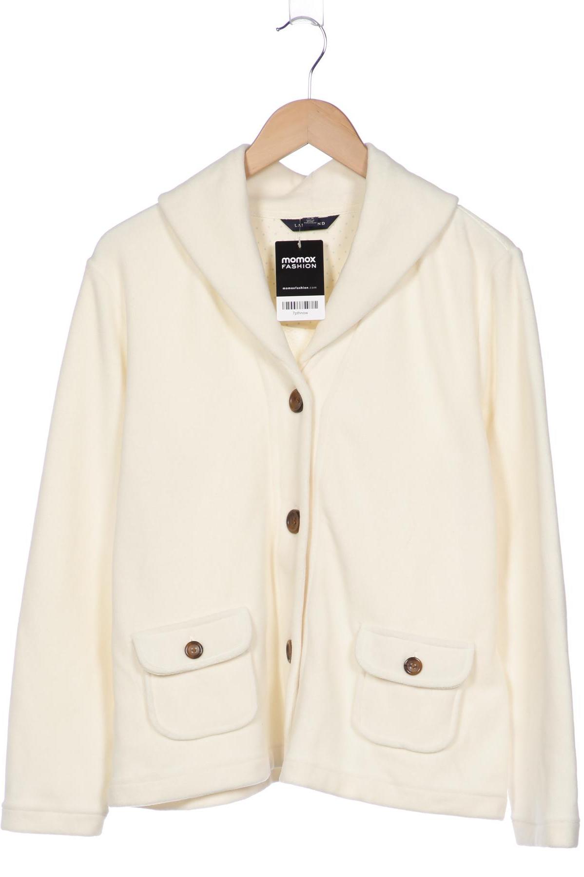 

Lands End Damen Jacke, cremeweiß