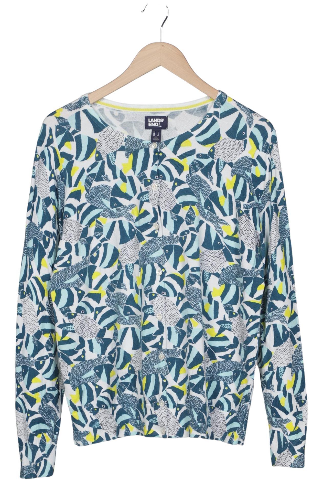 

Lands End Damen Strickjacke, mehrfarbig, Gr. 42