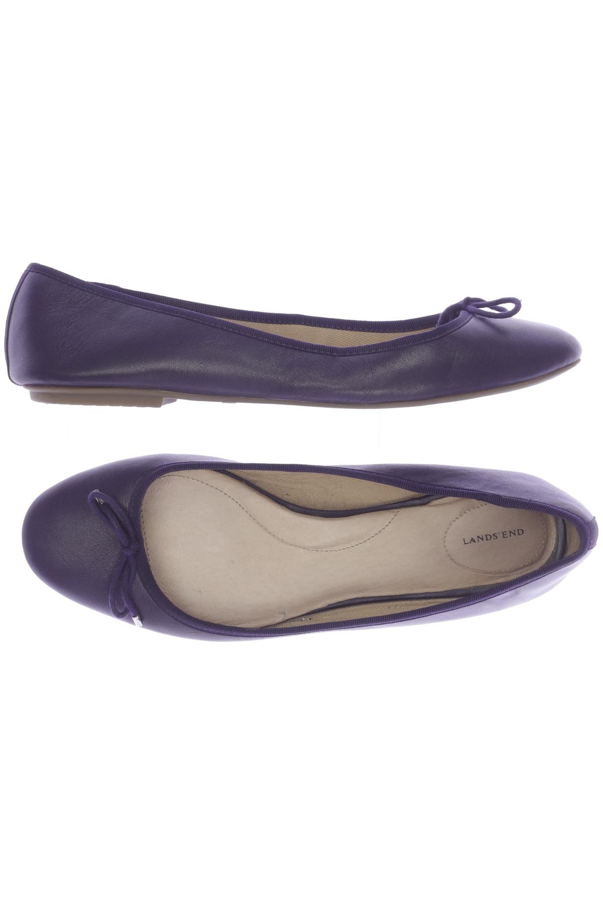 

Lands End Damen Ballerinas, flieder, Gr. 39