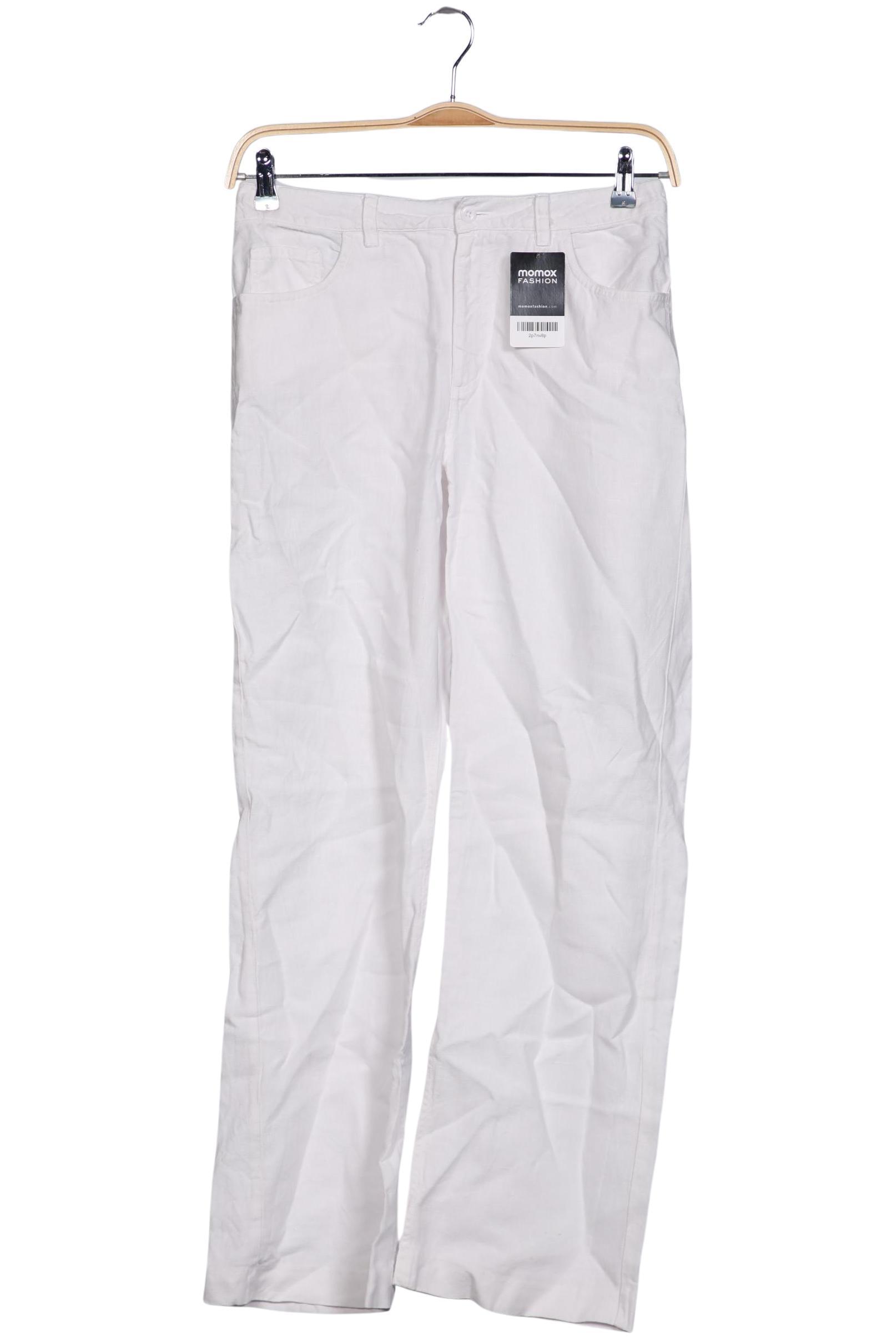 

Lands End Damen Stoffhose, weiß, Gr. 10