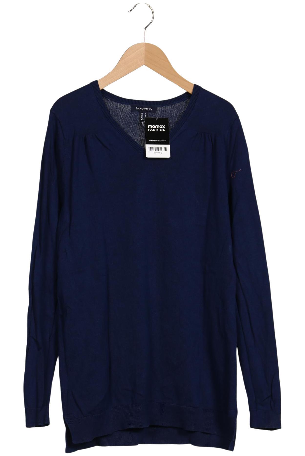 

Lands End Damen Pullover, blau, Gr. 38